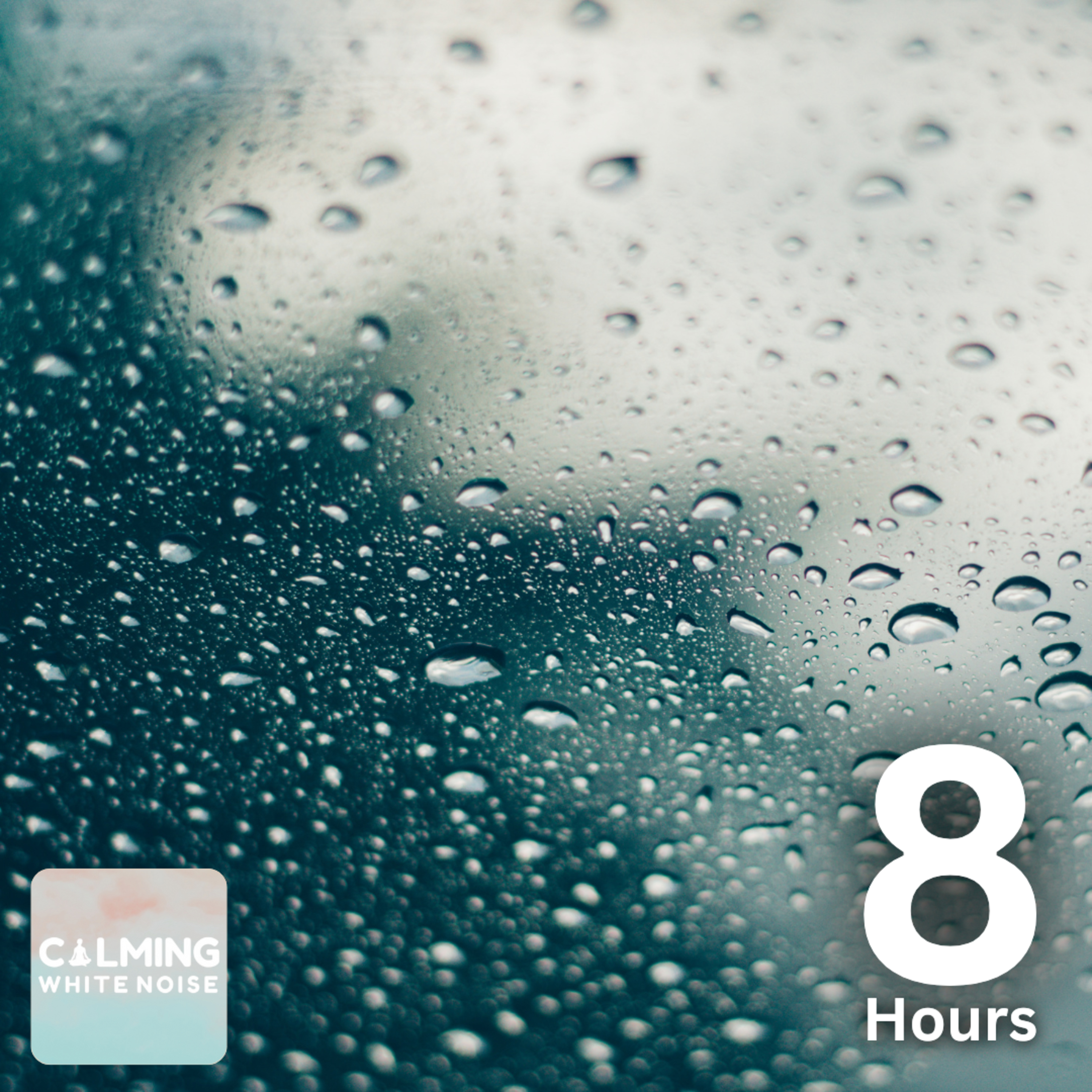 Calming Rain Sounds for Sleeping, Meditation and Anxiety Relief (8 Hours)