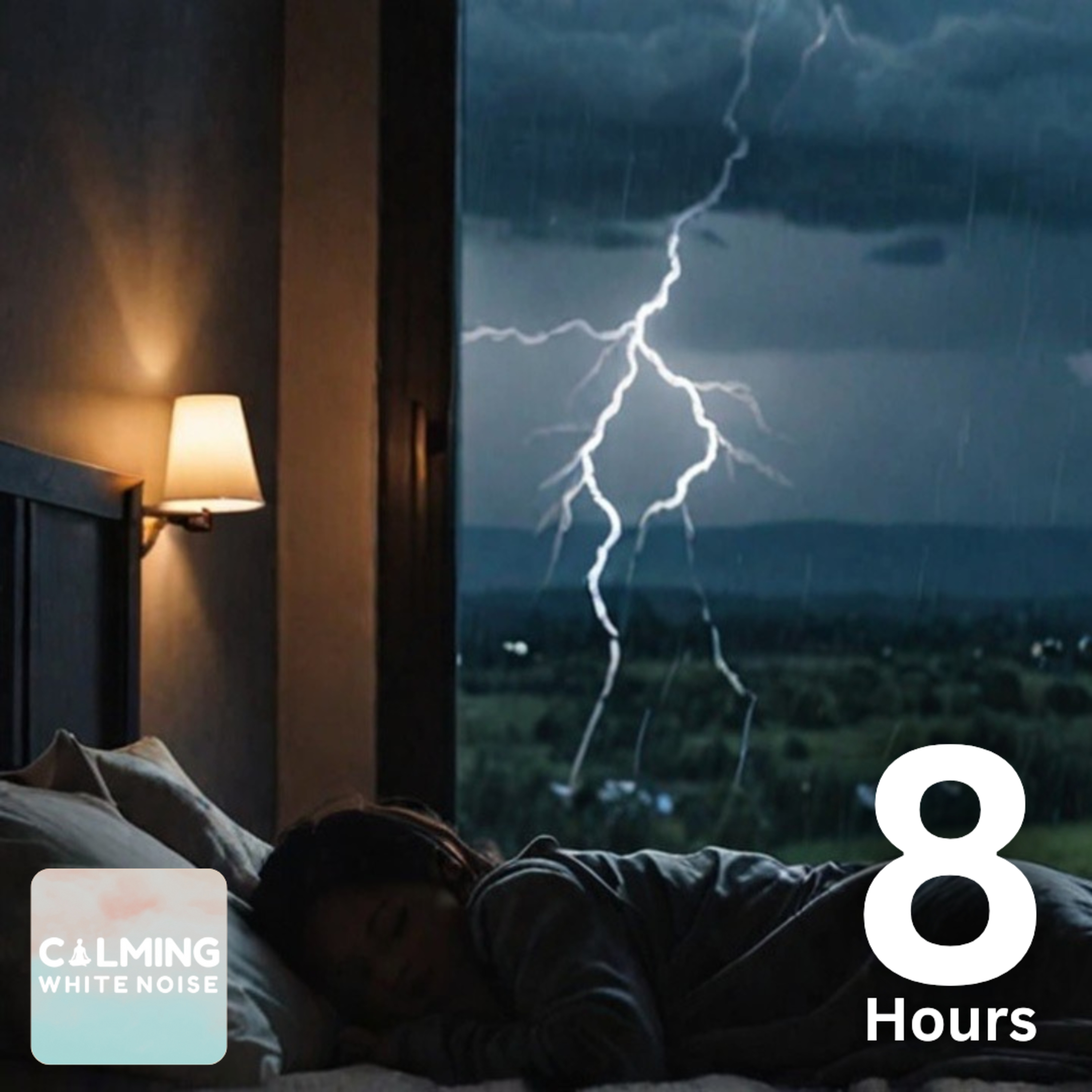 8 Hours of Rainfall and Thunder for Relaxation | Sleep, Study, Focus episode artwork