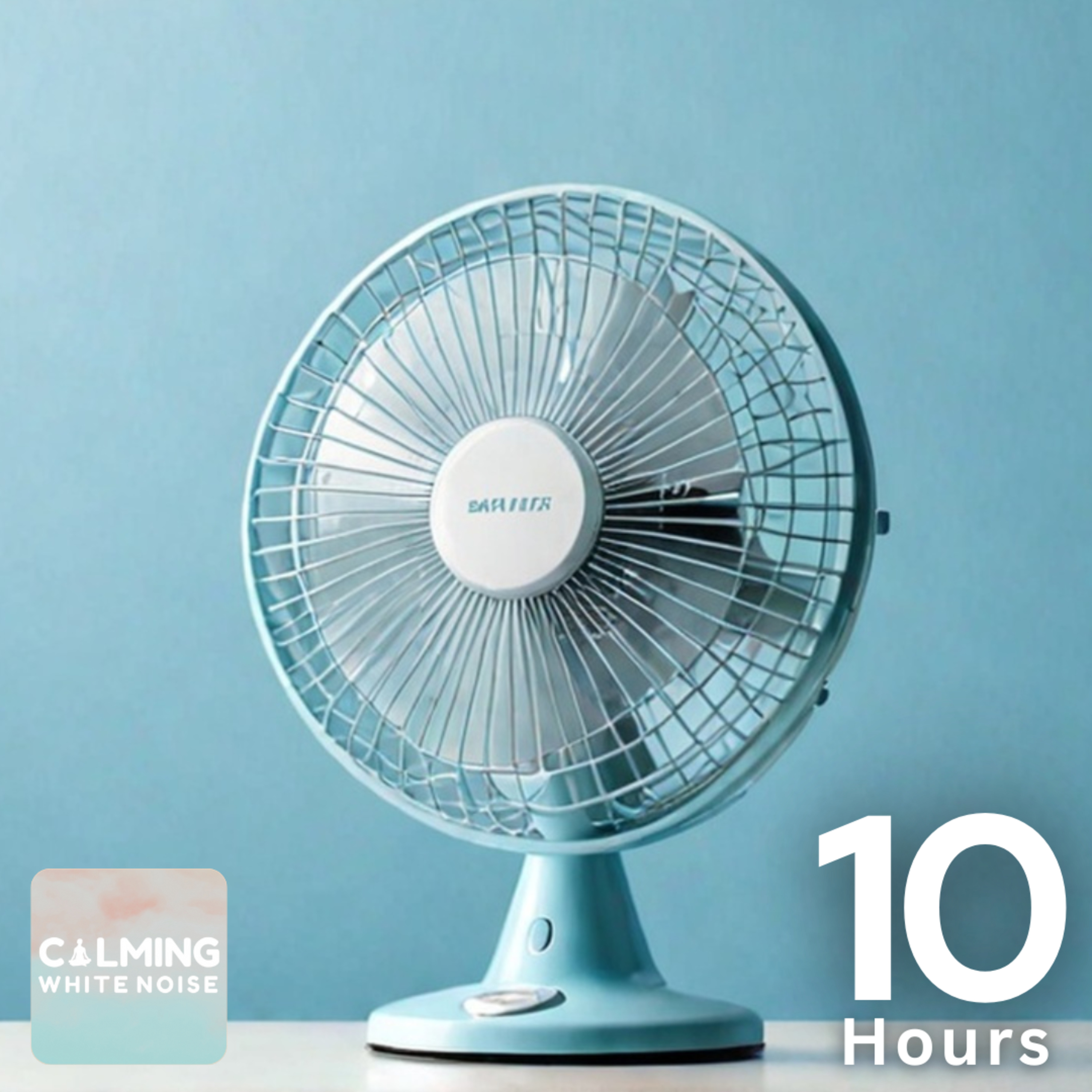 10 Hours of Fan White Noise for Deep Sleep | Soothing Sounds for Relaxation