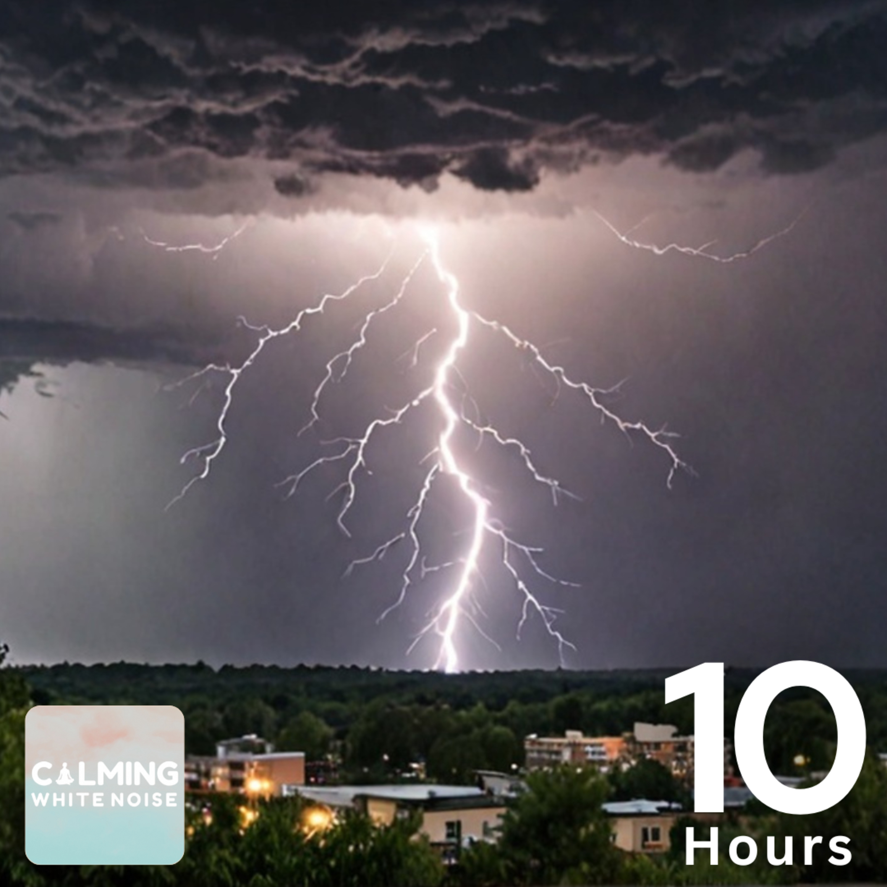 Epic Thunderstorm Sounds for Sleeping 10 Hours | Rolling Thunder & Rain ASMR episode artwork