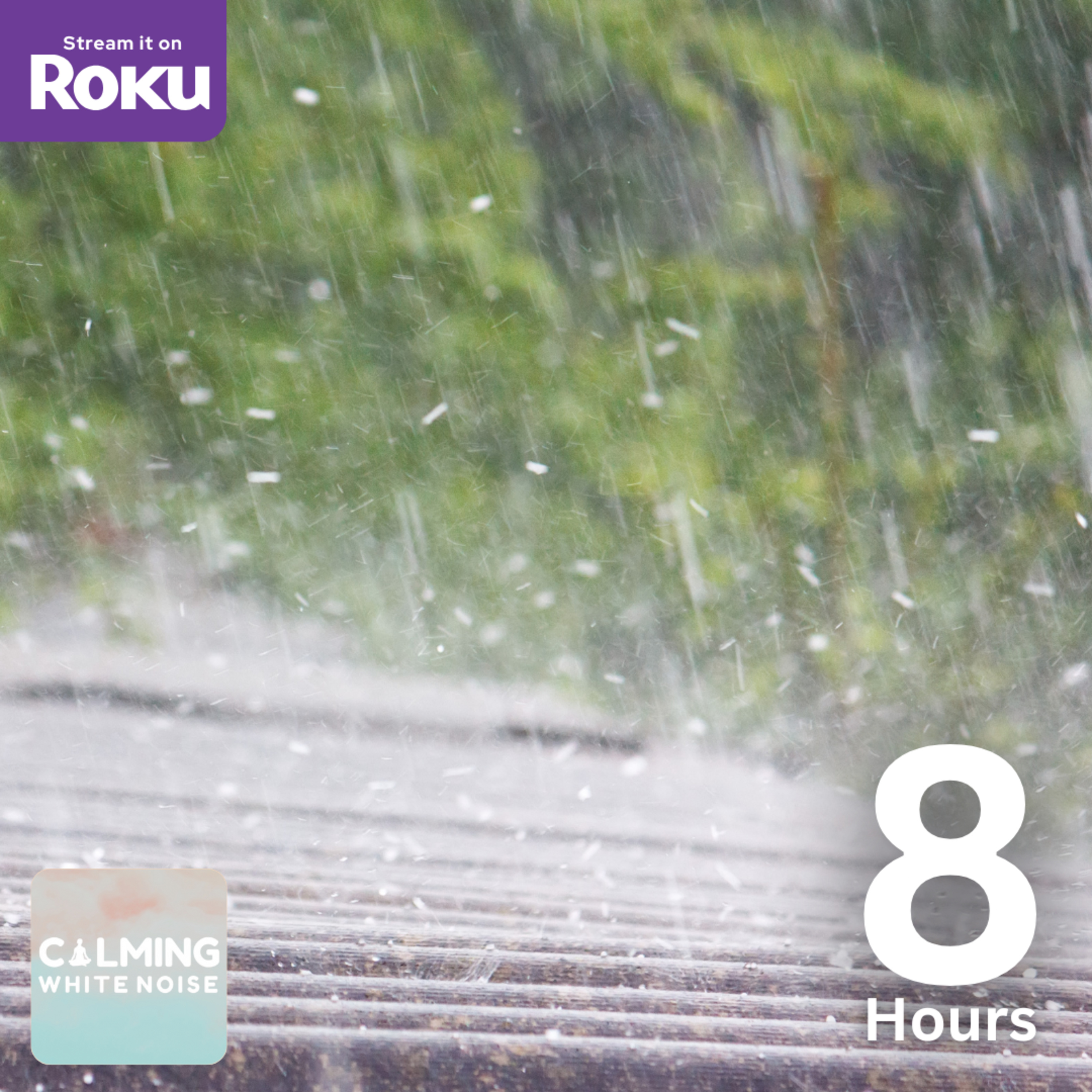 Heavy Rain on Tin Roof | Relaxing Rain Sounds for Deep Sleep, Focus, & Stress Relief (8 Hours)