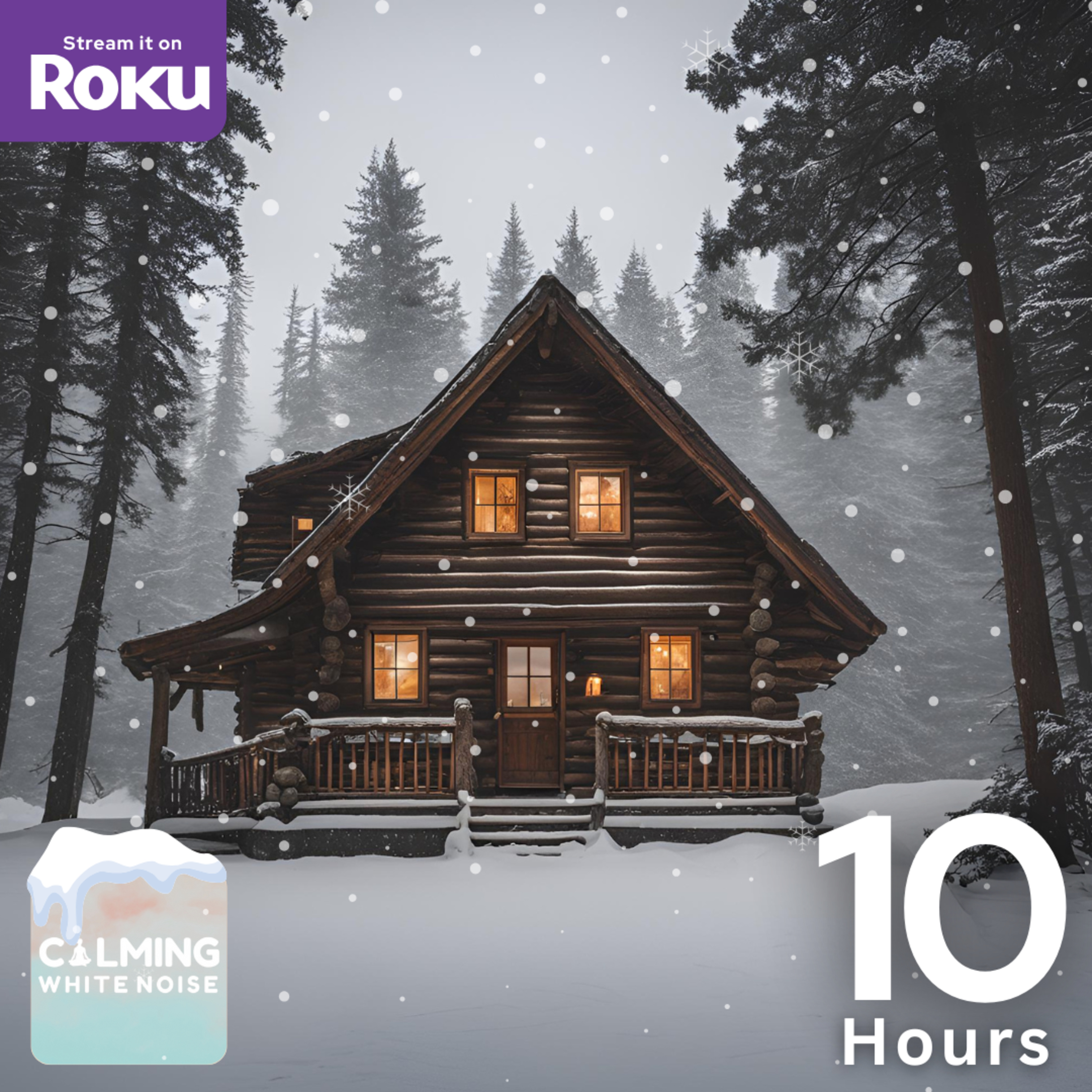 Windy Blizzard Sounds for Sleep and Relaxation | 10 Hours Straight