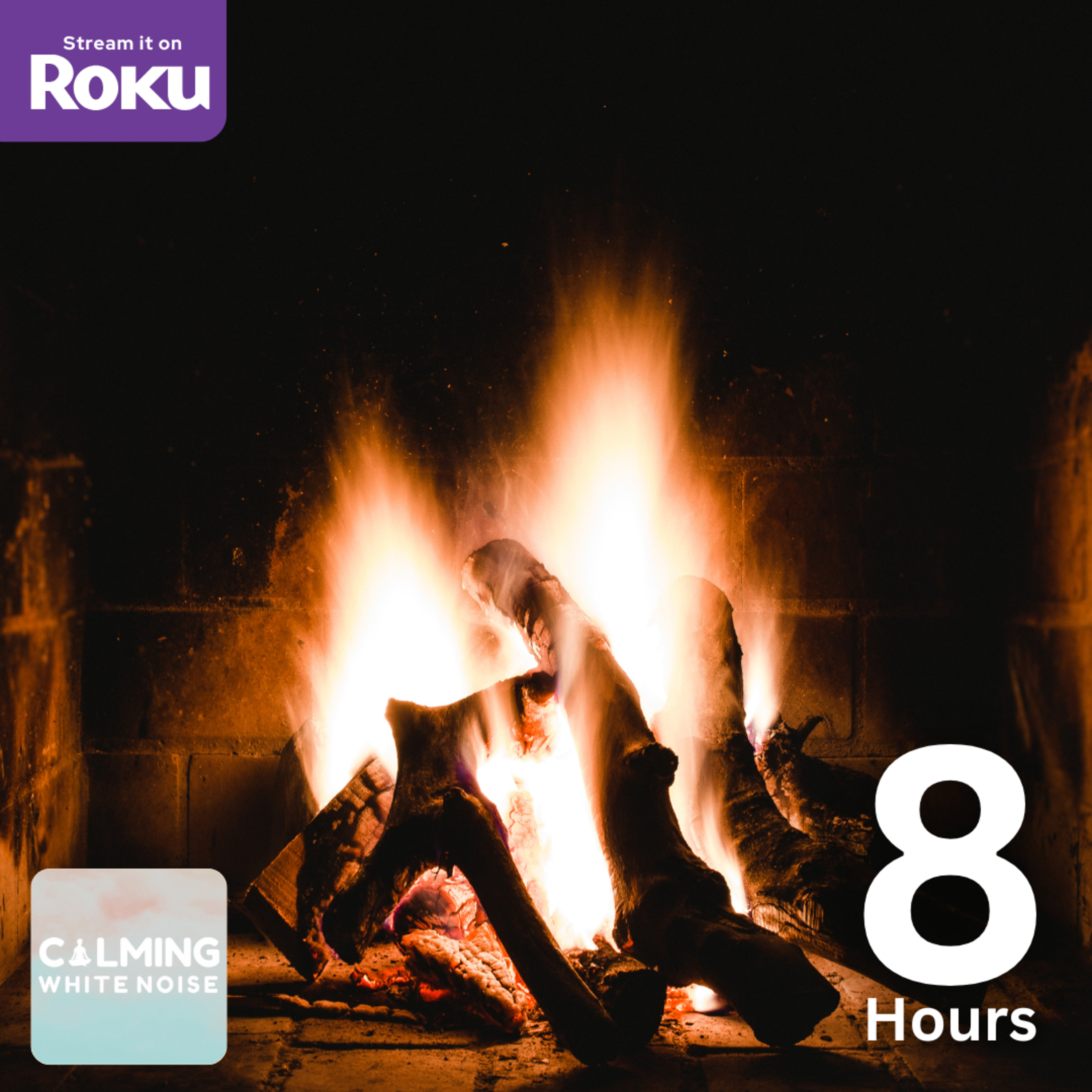 Cozy Fireplace Ambiance for 8 Hours of Relaxation and Sleep | Crackling Fire Sounds episode artwork