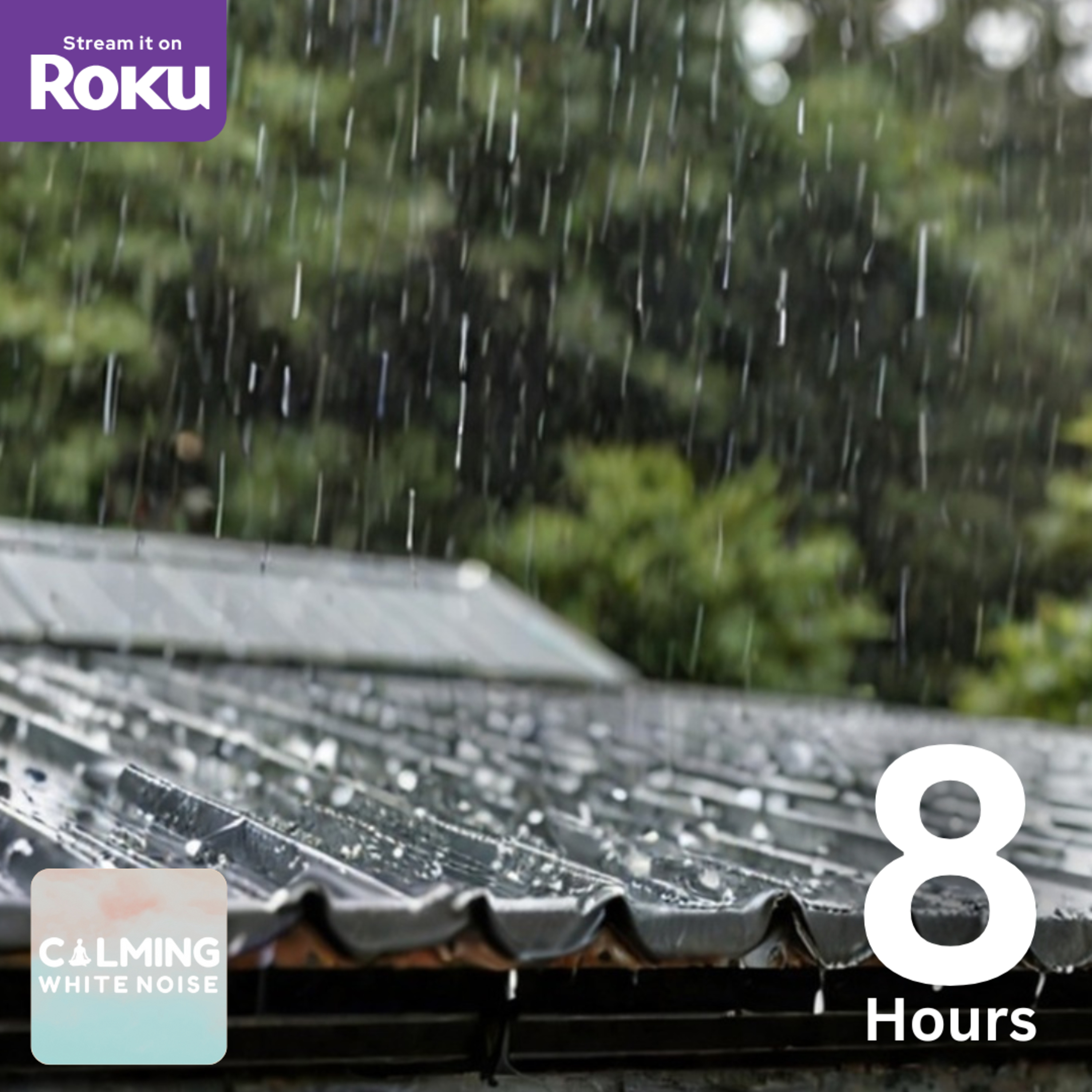 Soothing Rain on Tin Roof for Deep Sleep and Relaxation (8 Hours) episode artwork
