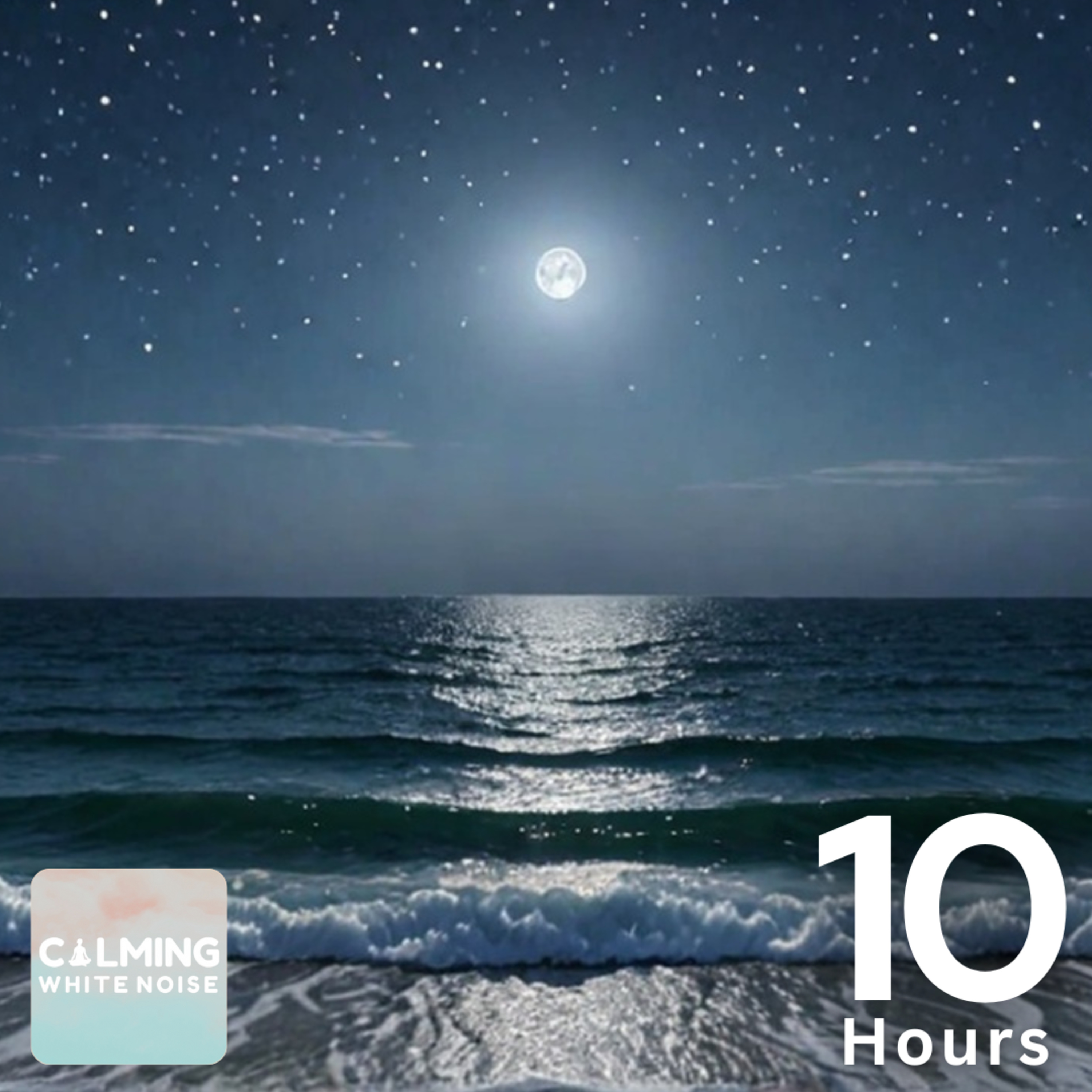 Relaxing Ocean Waves Sounds for Sleeping and Relaxation | 10 Hours