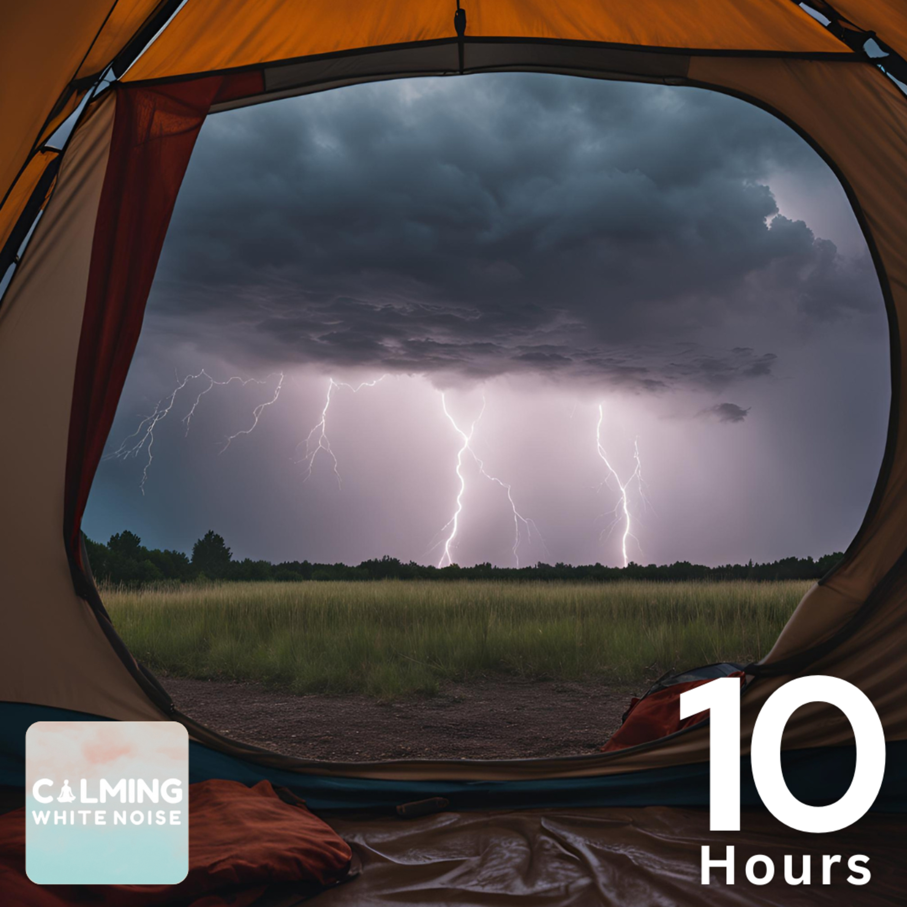 RELAX with 10 Hours of Rain and Thunderstorm Sounds in a Cozy Tent episode artwork