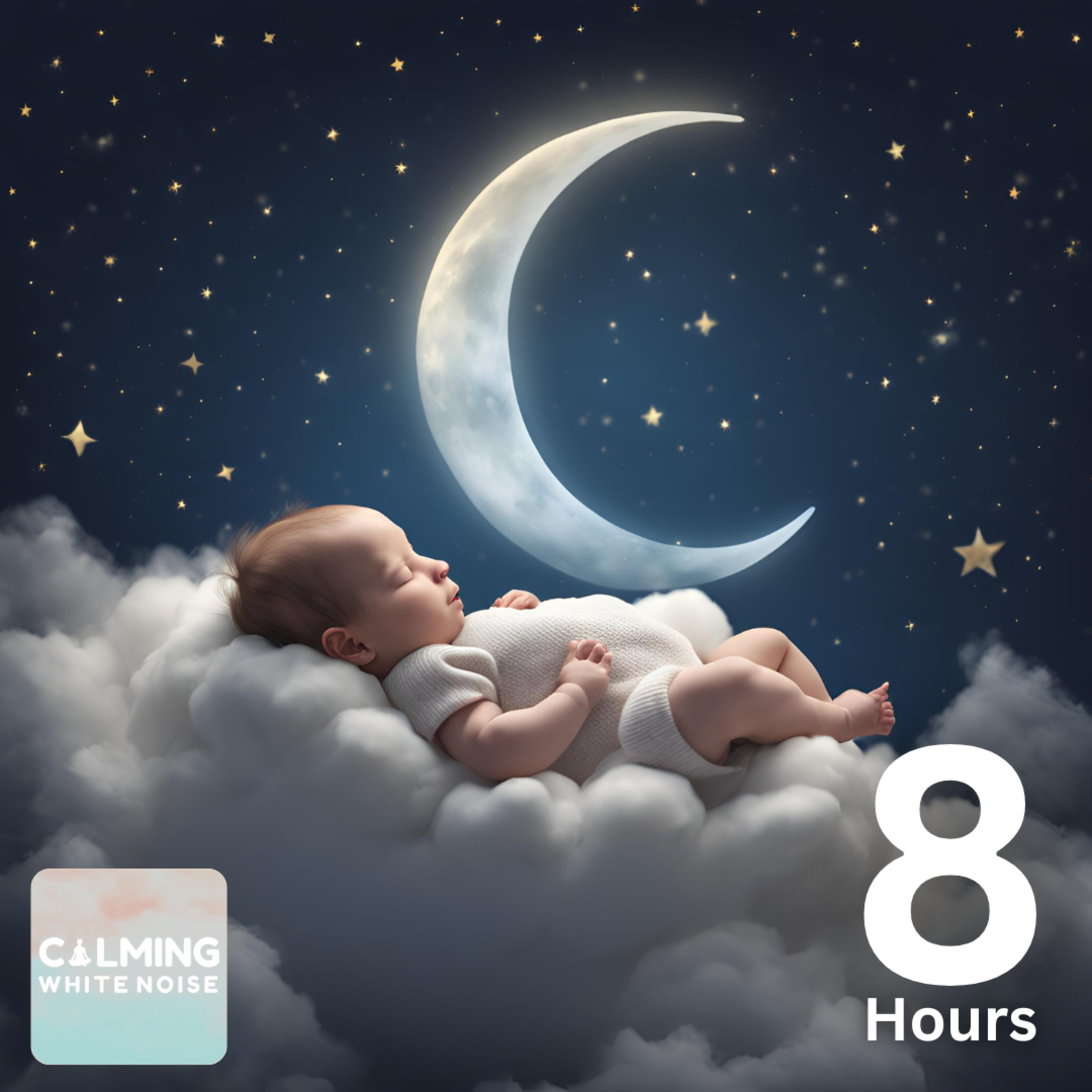 White Noise for Crying Baby (8 Hours) | Instantly Calm Your Newborn episode artwork