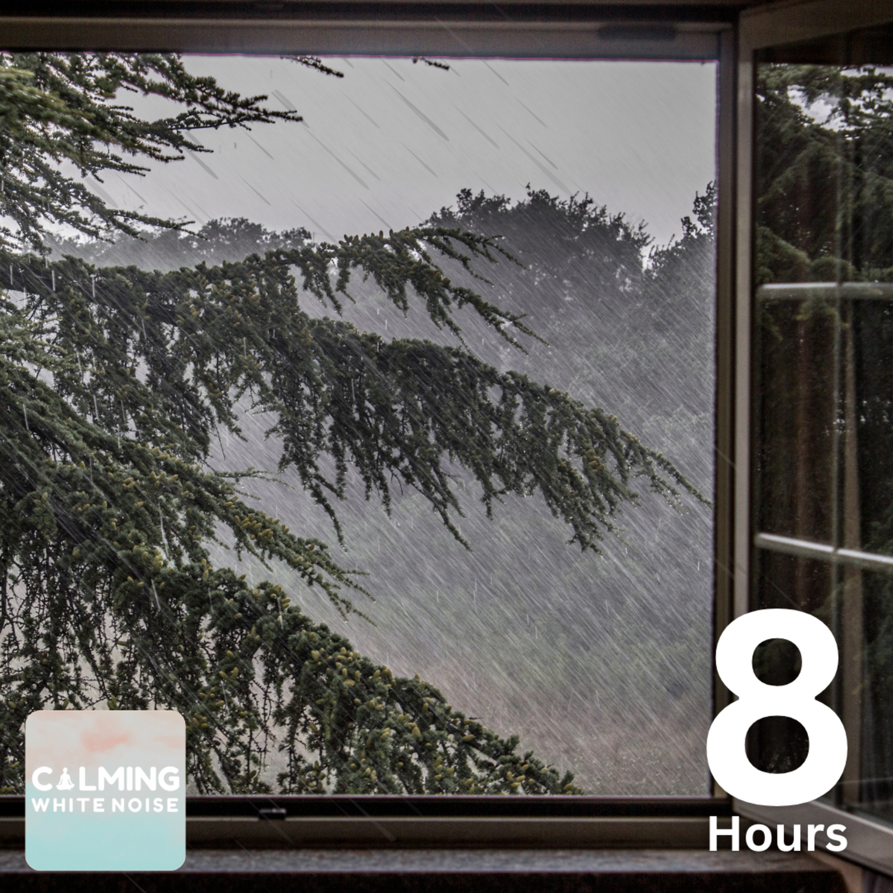Heavy Rain on Cabin Roof for Sleeping | Cozy Rain Sounds (8 Hours) episode artwork