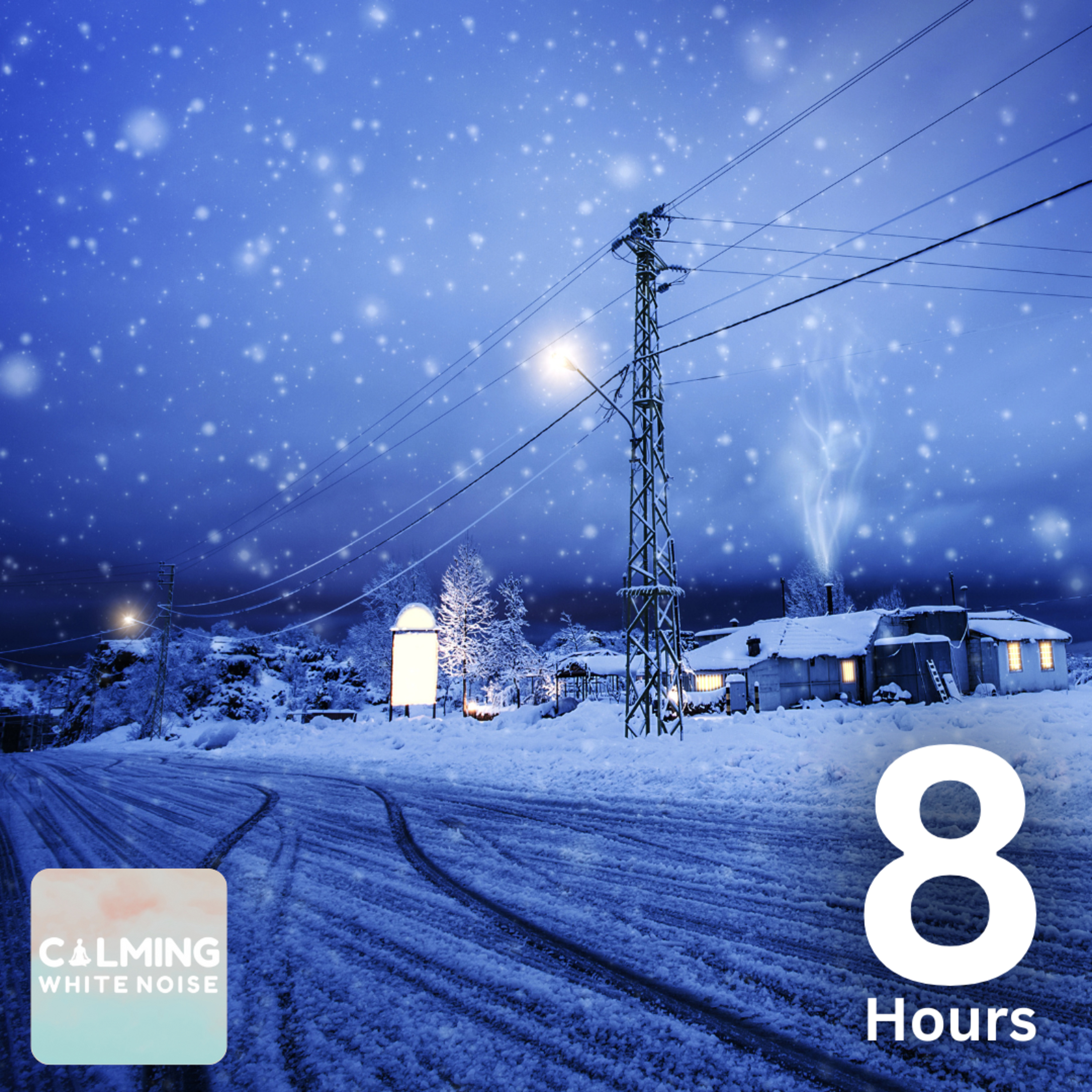 Snowstorm Sounds Inside a Cabin (8 Hours) | Wind, Rain, and Snow for Sleep and Relaxation