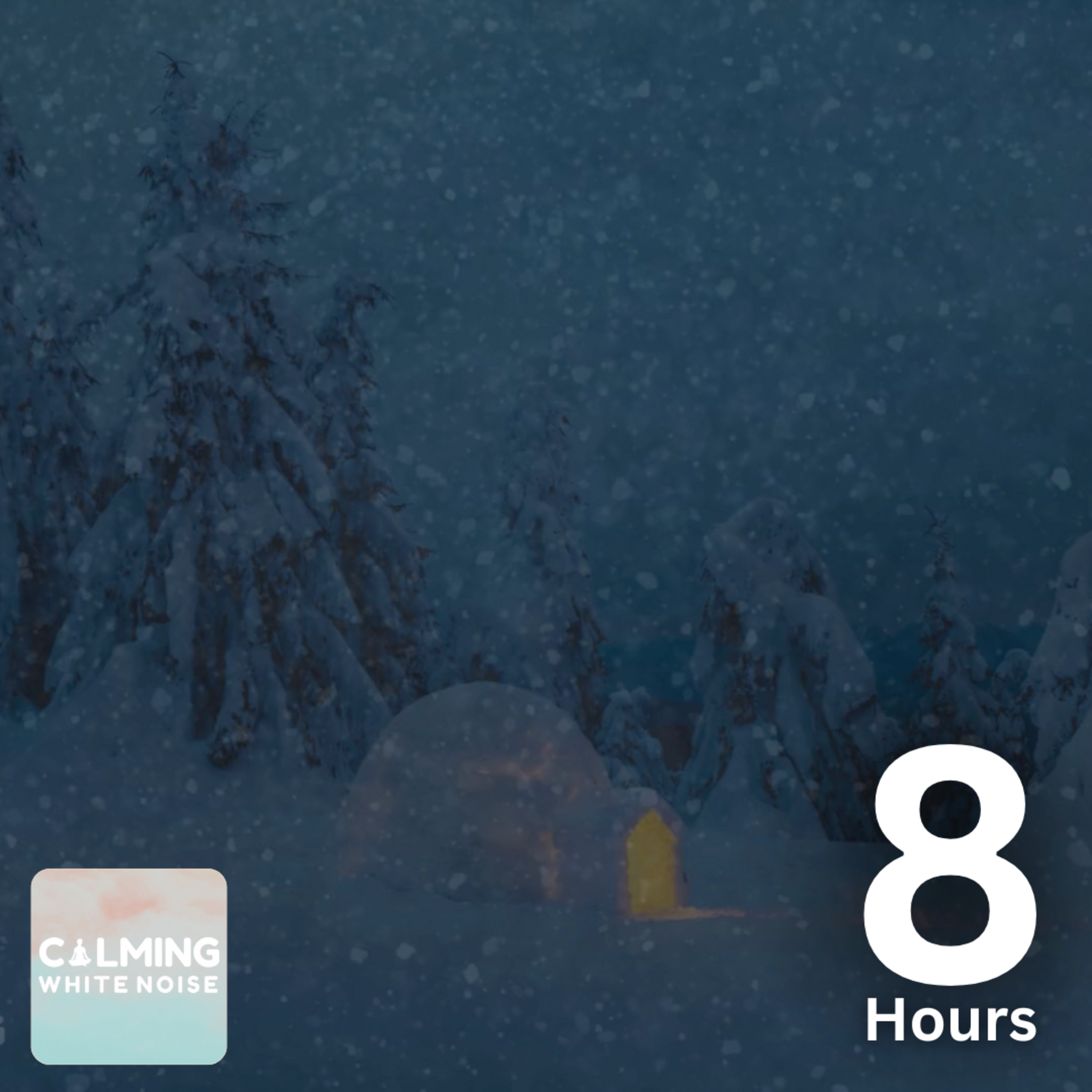 Relaxing Blizzard Sounds for Sleeping | Snowstorm Sounds with Crackling Fire