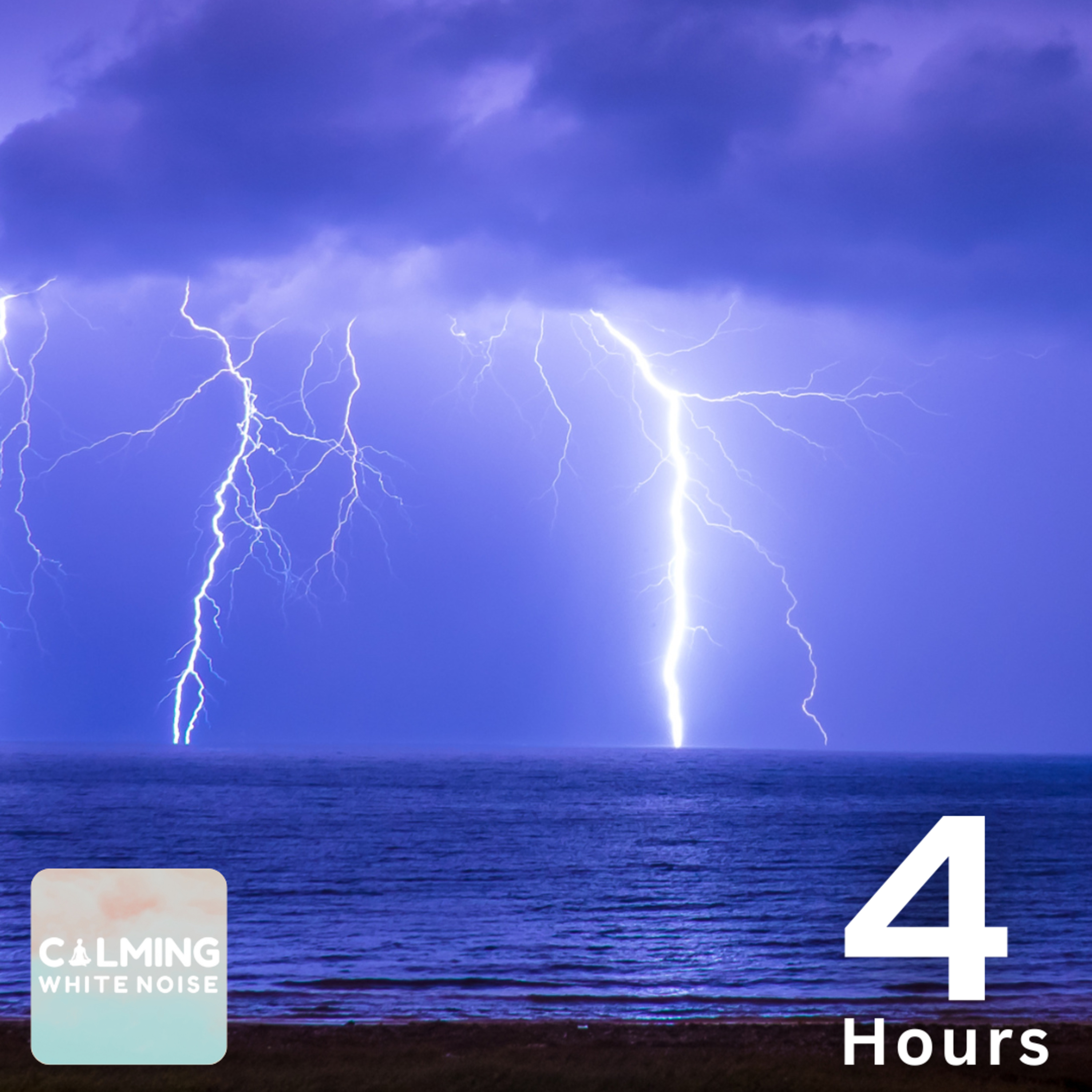 Ocean Thunderstorm at Night 🌊🌩️ | Tropical Rain & Waves for Sleeping