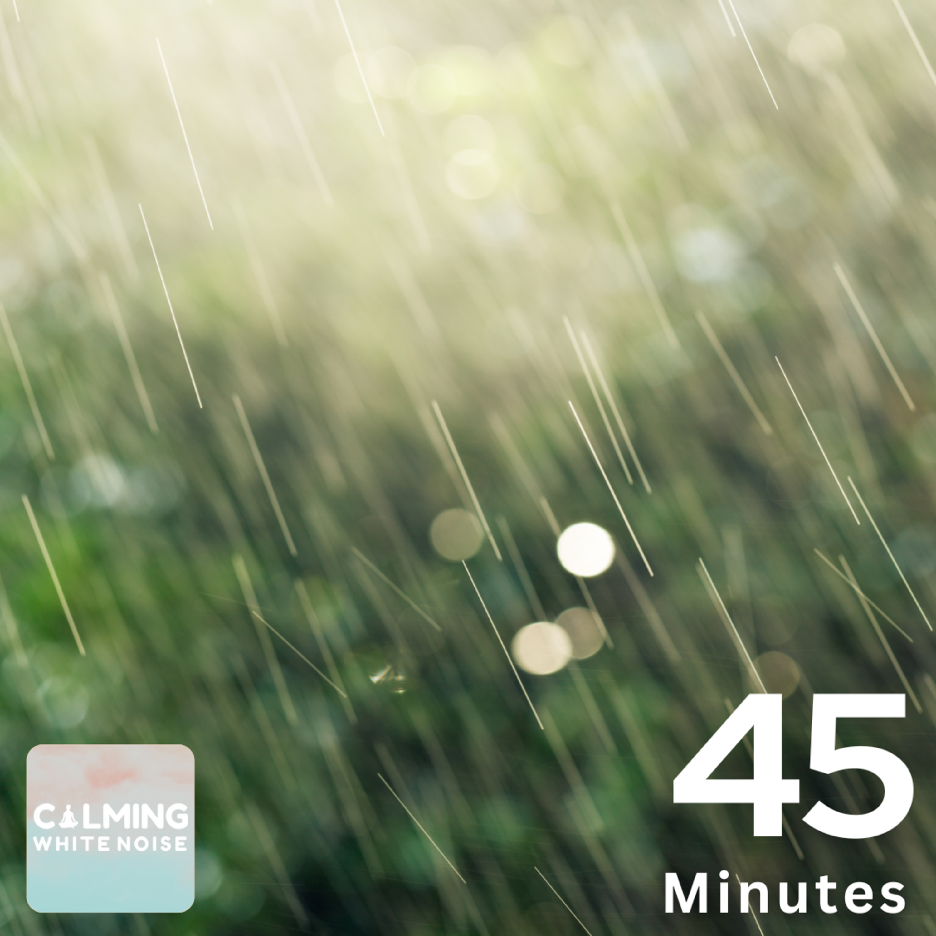Rain Sounds for Insomnia & Sleep Problems 🌙 | Gentle White Noise for Sleeping