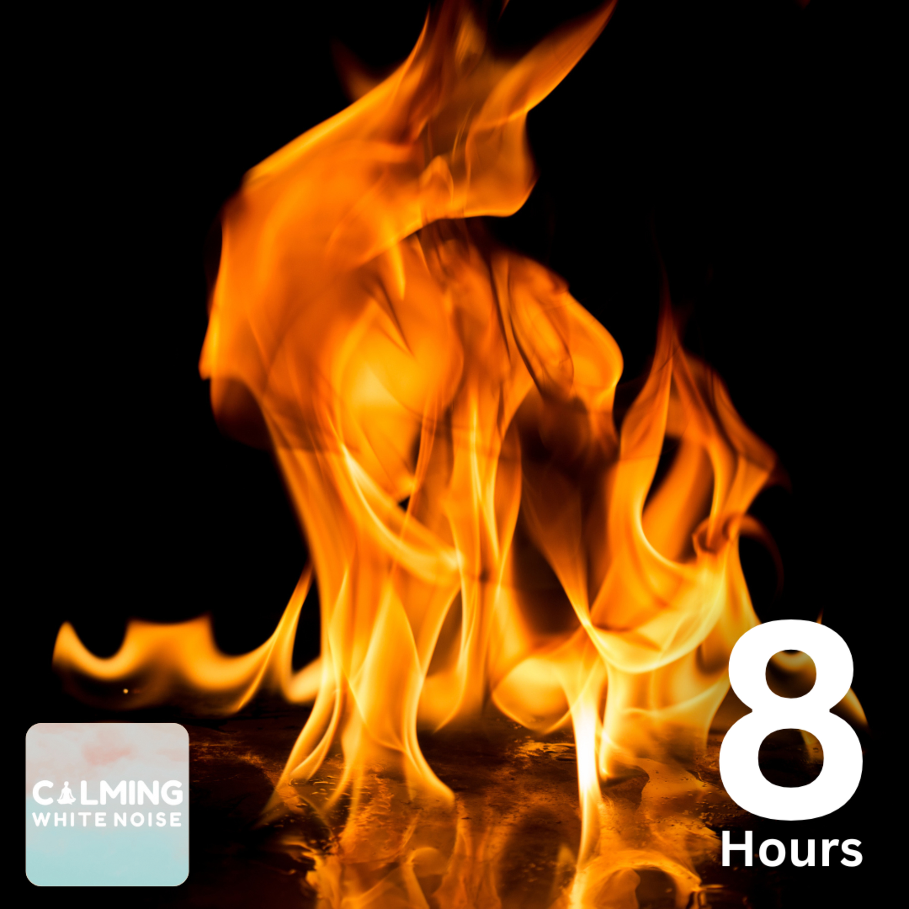Cozy Fireplace Sounds for Sleep | 8 HOURS of Crackling Fire episode artwork