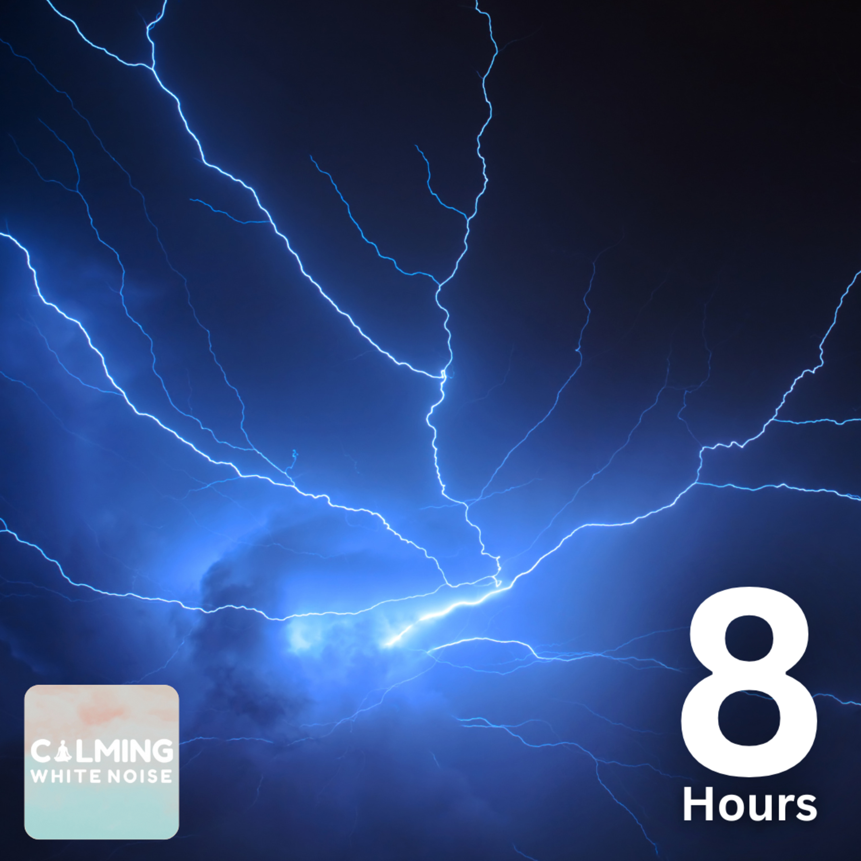 8 Hours of Relaxing Rolling Thunderstorm & Pouring Rain Sounds to Sleep  episode artwork