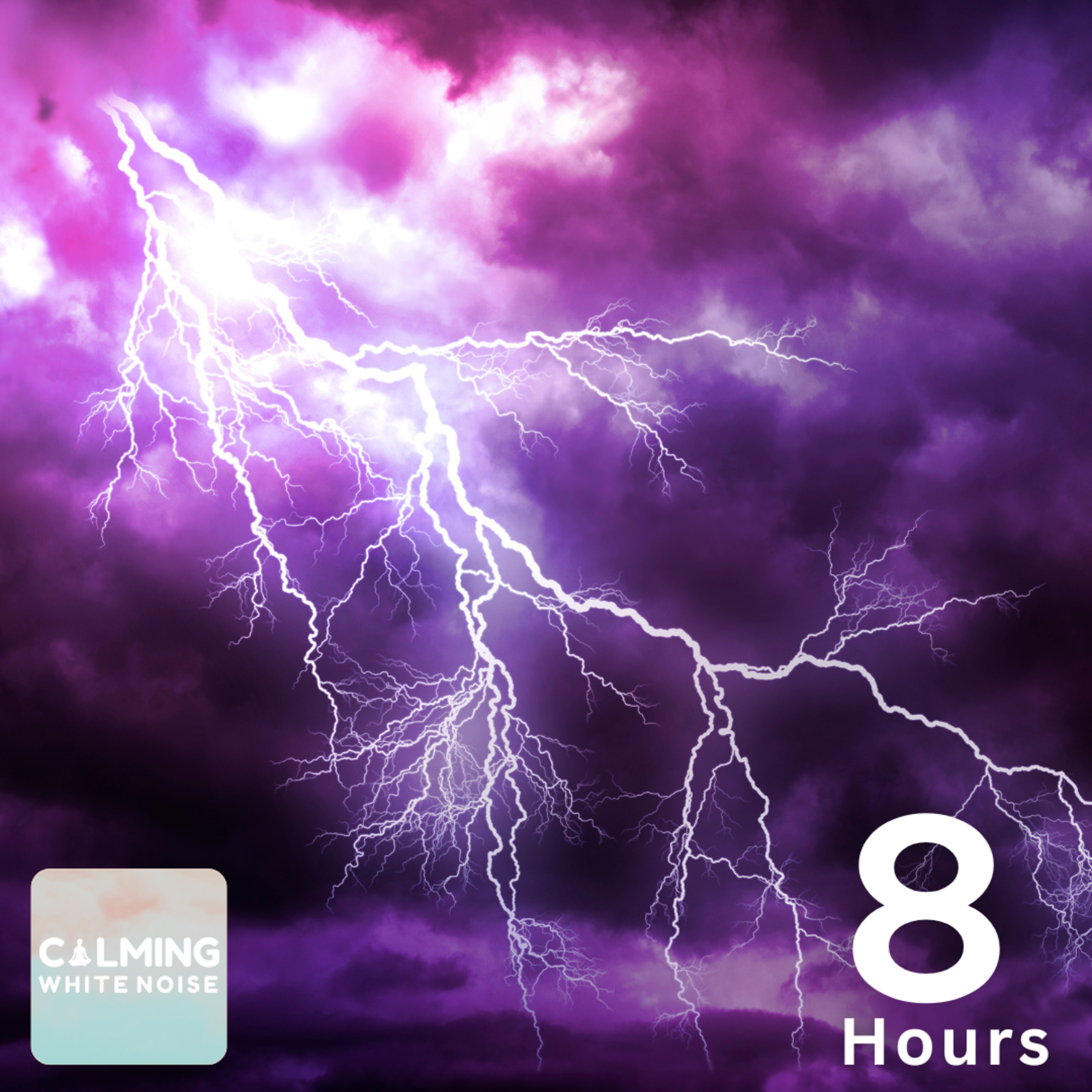 ⚡️ Thunderstorm Sounds and Heavy Rain for Sleep (8 Hours)