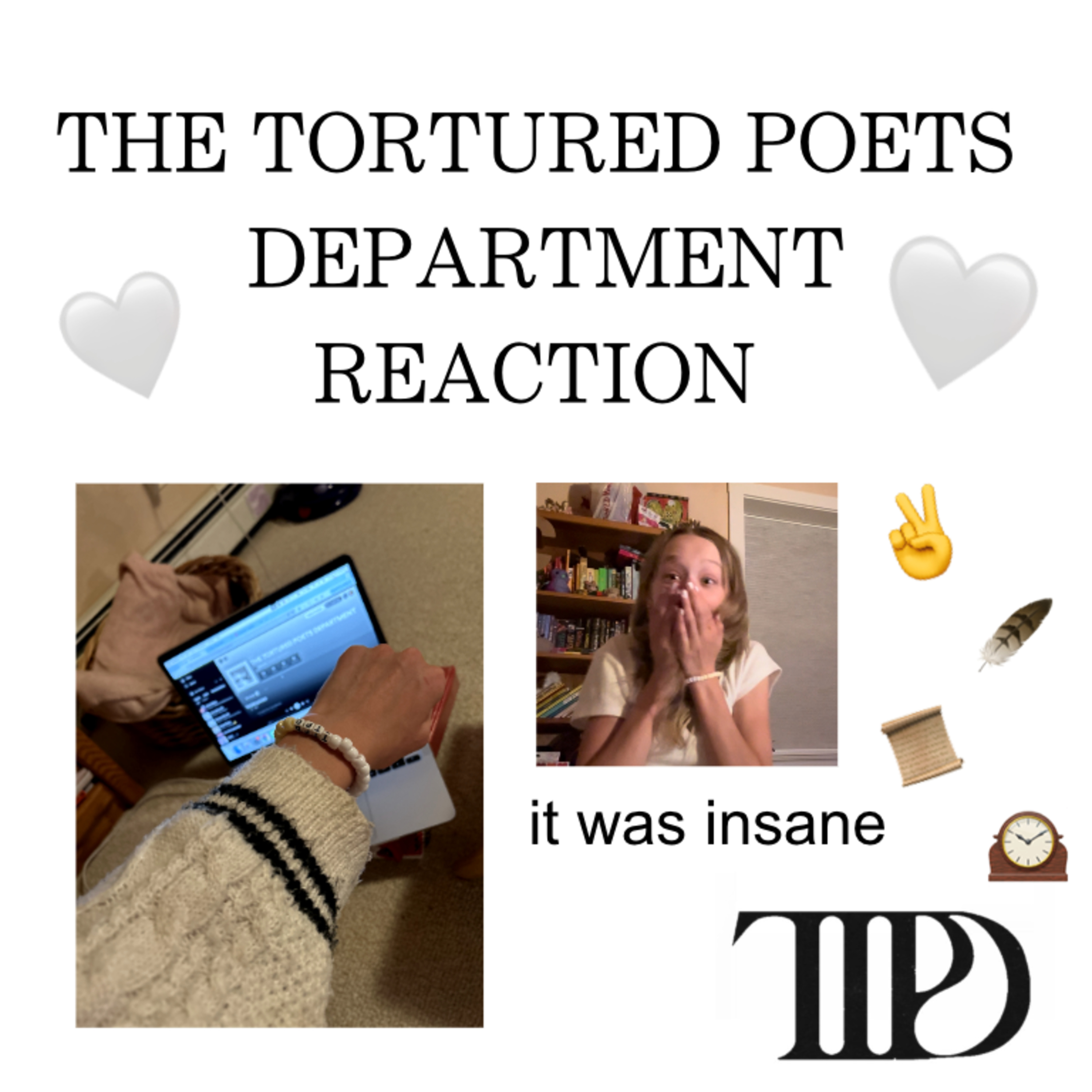 THE TORTURED POETS DEPARTMENT album reaction!! || 🤍🪶✌️