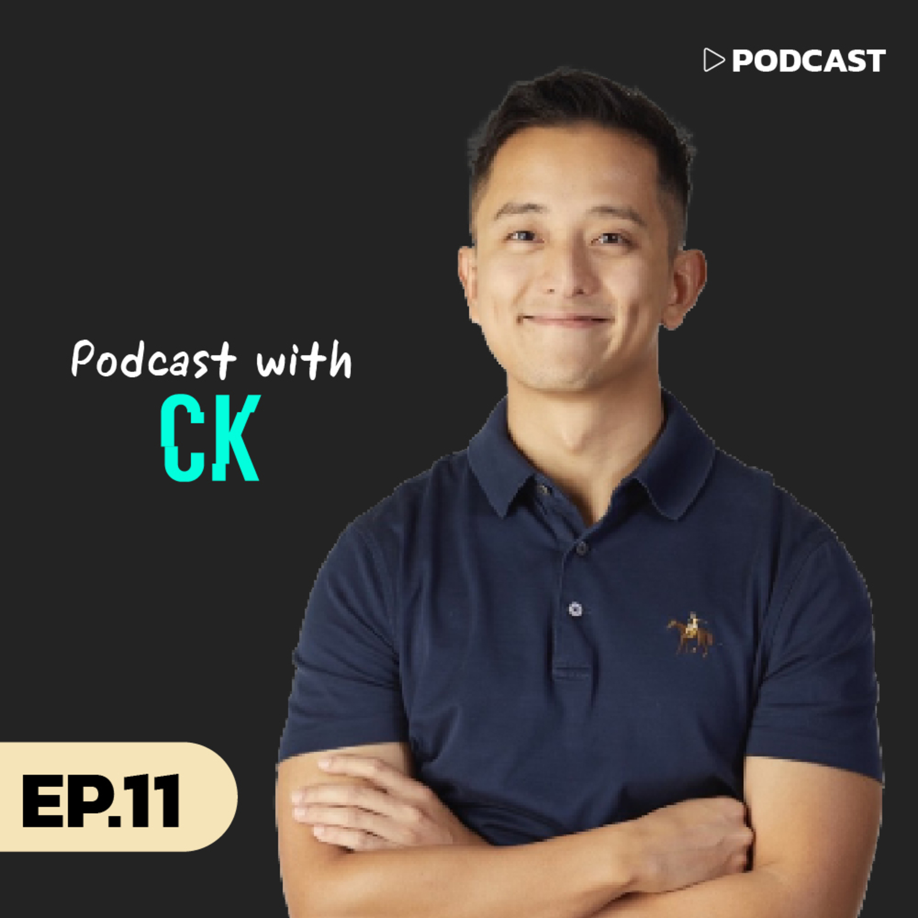 Podcast with CK Ep.11 : K'Dew เงินอาจจะไม่ใช่เป้าหมายในชีวิต แต่ส่วนใหญ่เป้าหมายในชีวิตต้องใช้เงิน episode artwork
