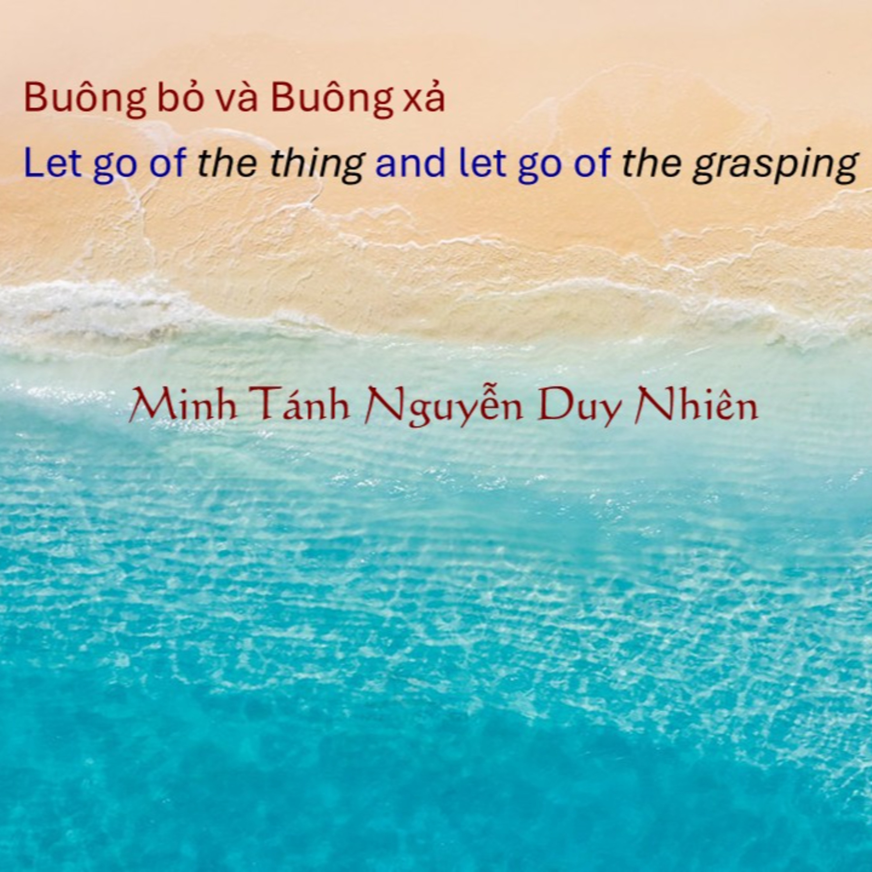 SHORT VIDEO: Buông bỏ và Buông xả episode artwork