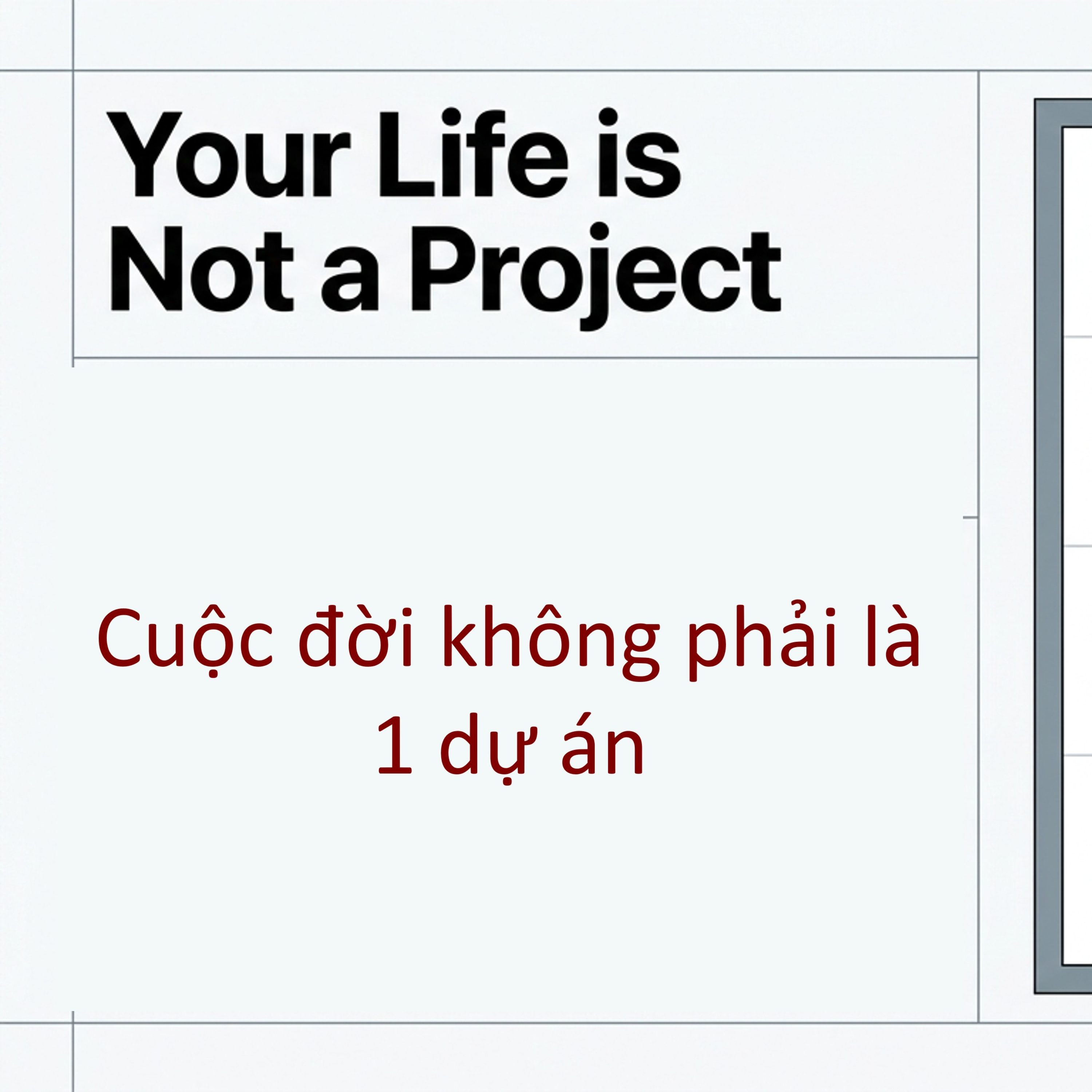 SHORT VIDEO: Cuộc đời không phải là 1 dự án. episode artwork