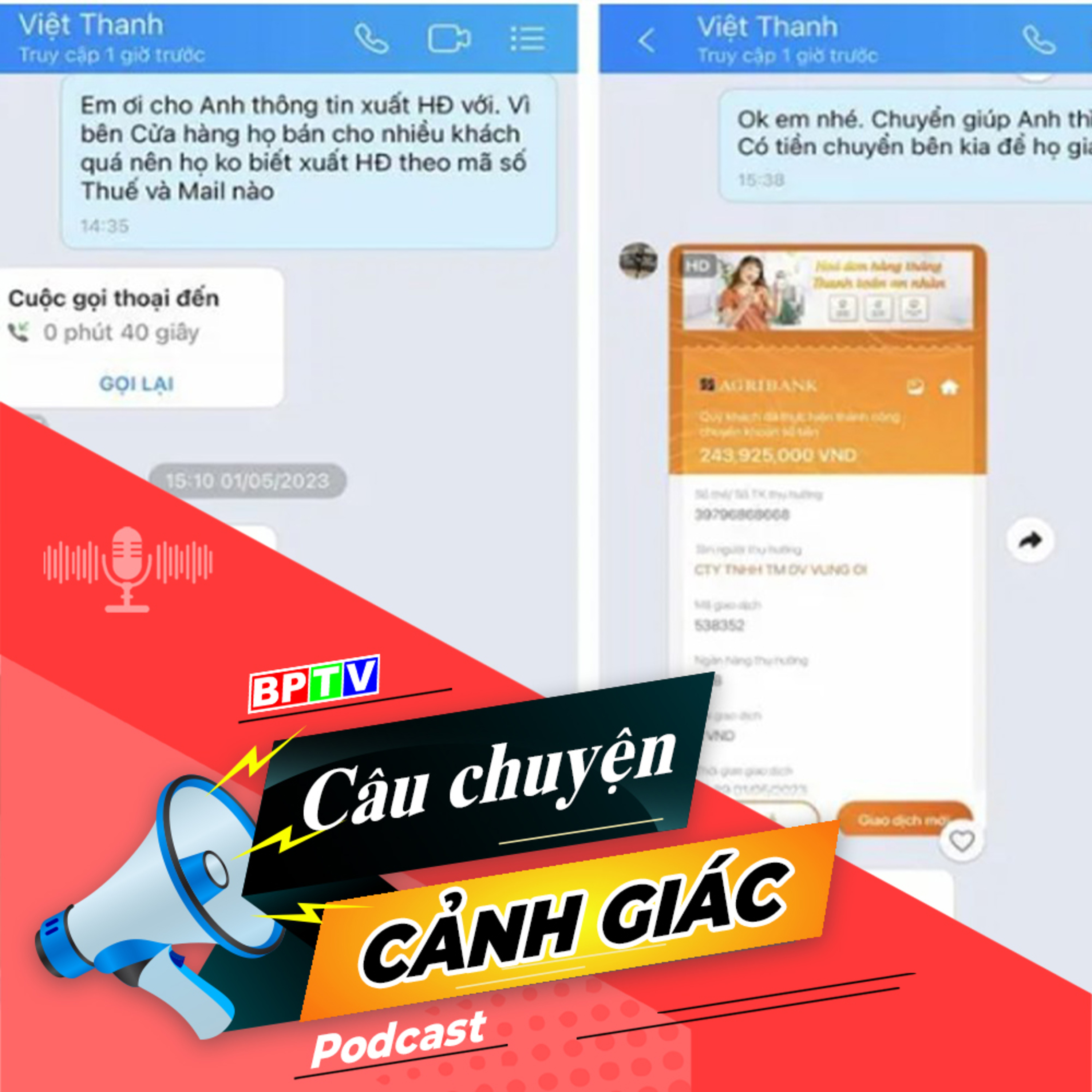 Cảnh giác với thủ đoạn lừa đặt bàn tiệc qua điện thoại và mạng xã hội | Câu chuyện cảnh giác episode artwork