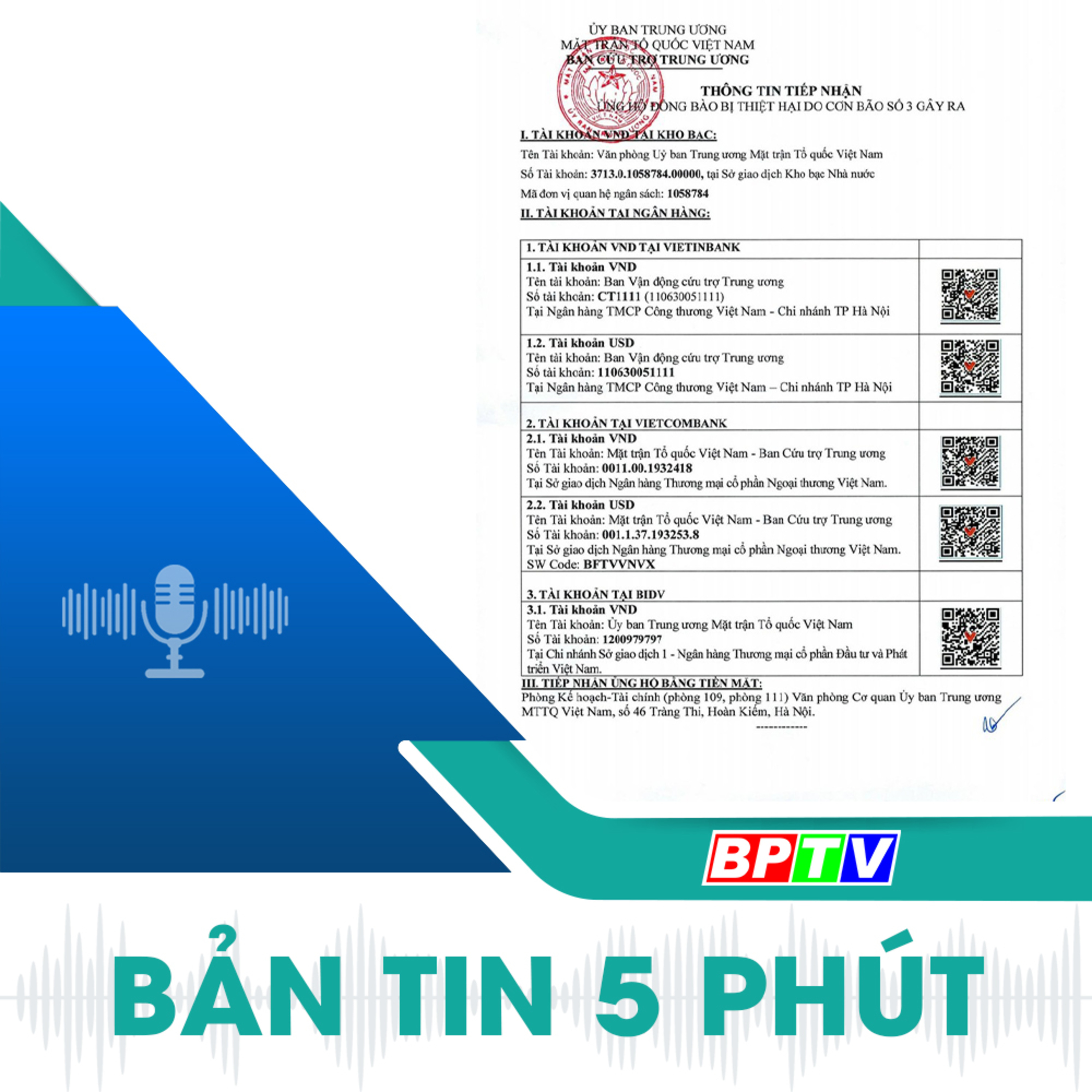 5 phút trưa nay 13-9-2024 episode artwork