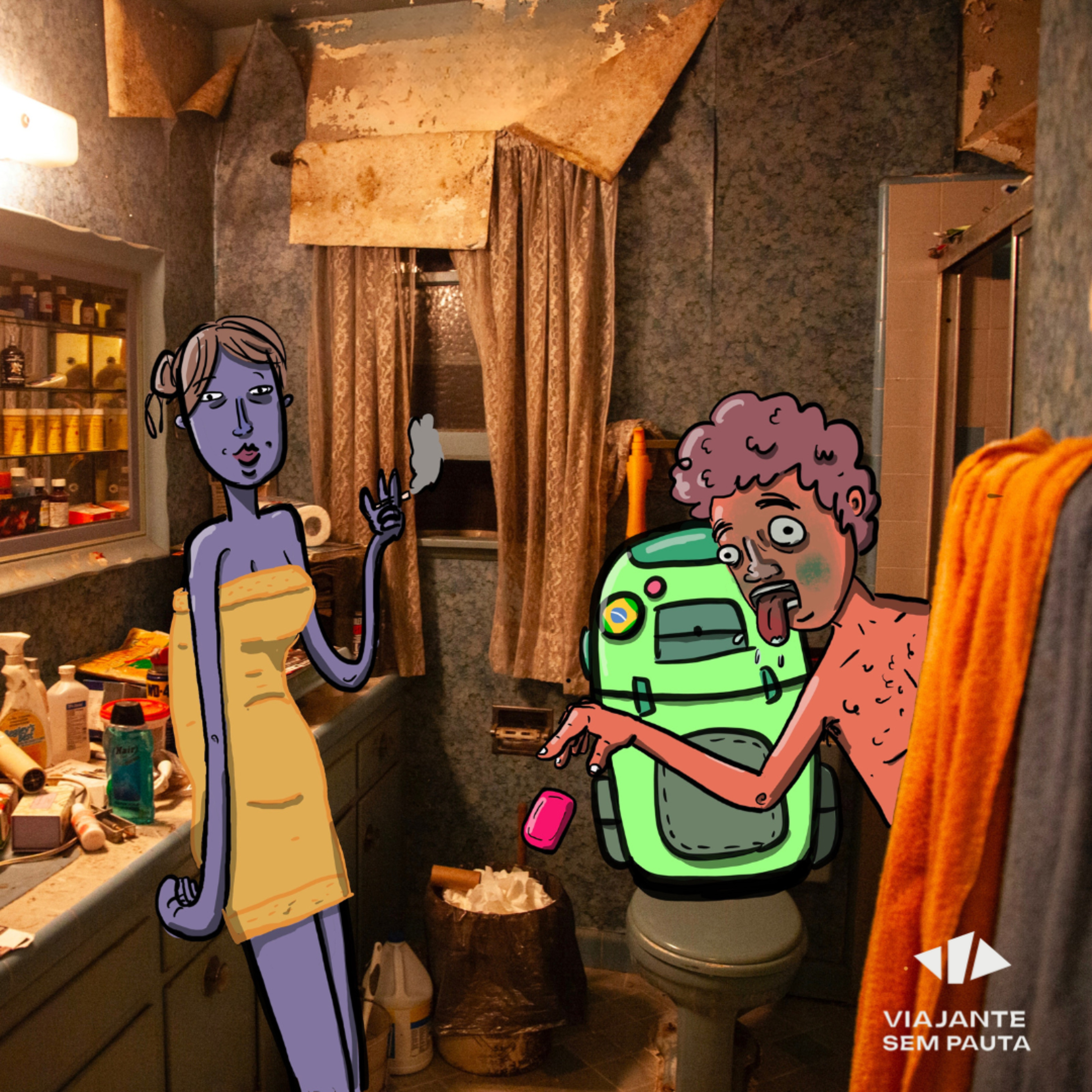#89 O por trás dos banhos e limpeza nas viagens episode artwork