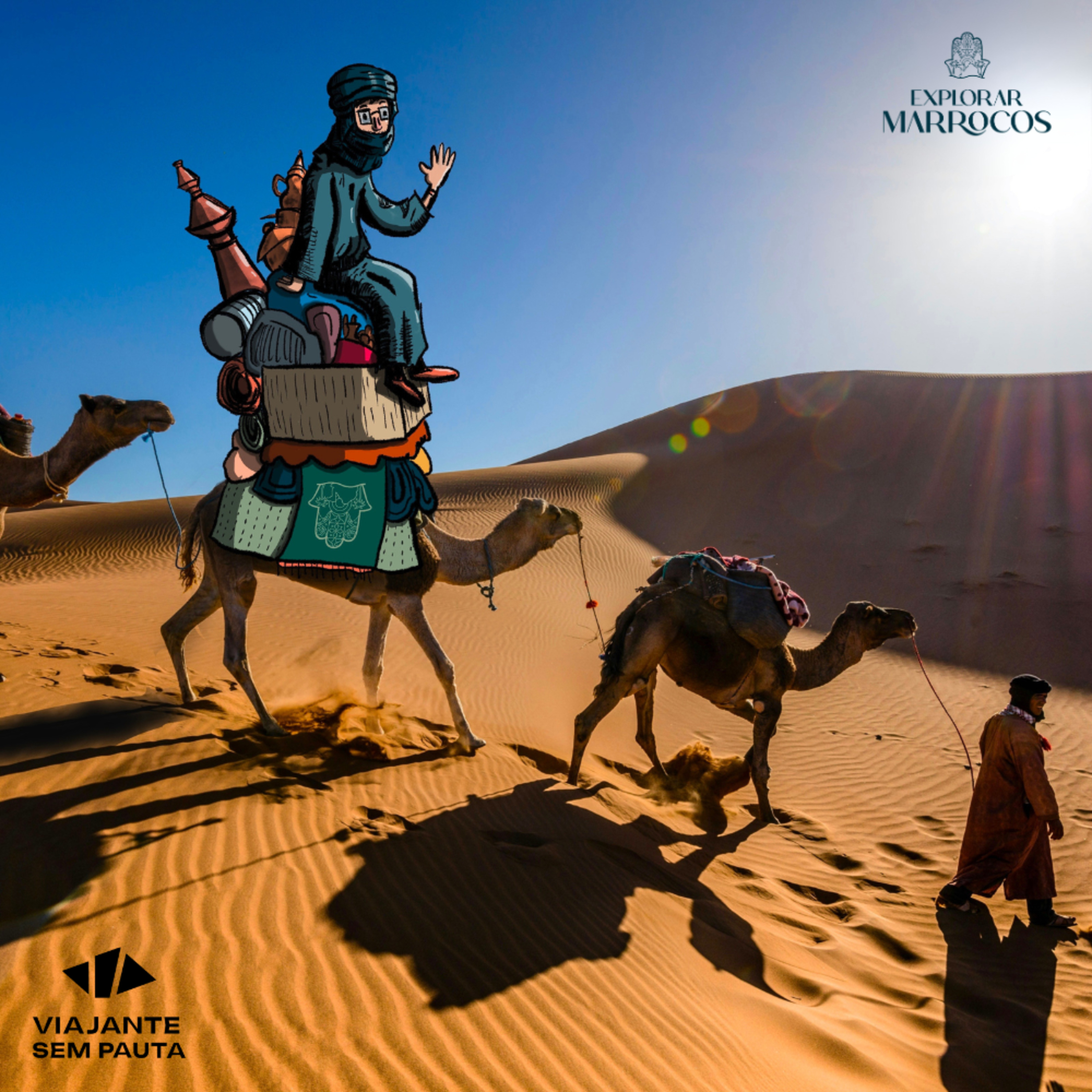 #110 Marrocos: quando o deserto leva ao imaginário episode artwork