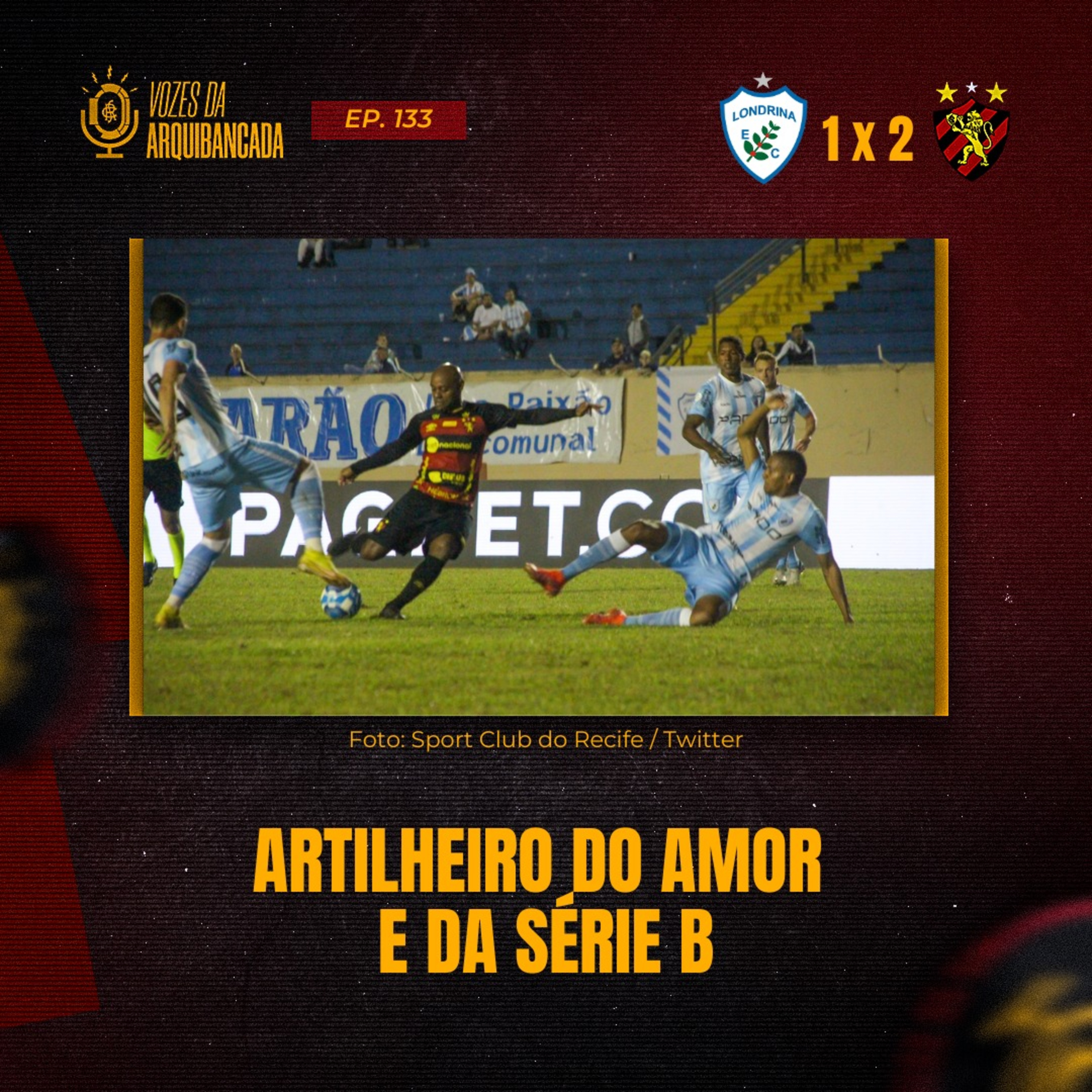 #133 Pós-Jogo Londrina 1 x 2 Sport I 10° Rodada - Campeonato Brasileiro Série B 2023 episode artwork
