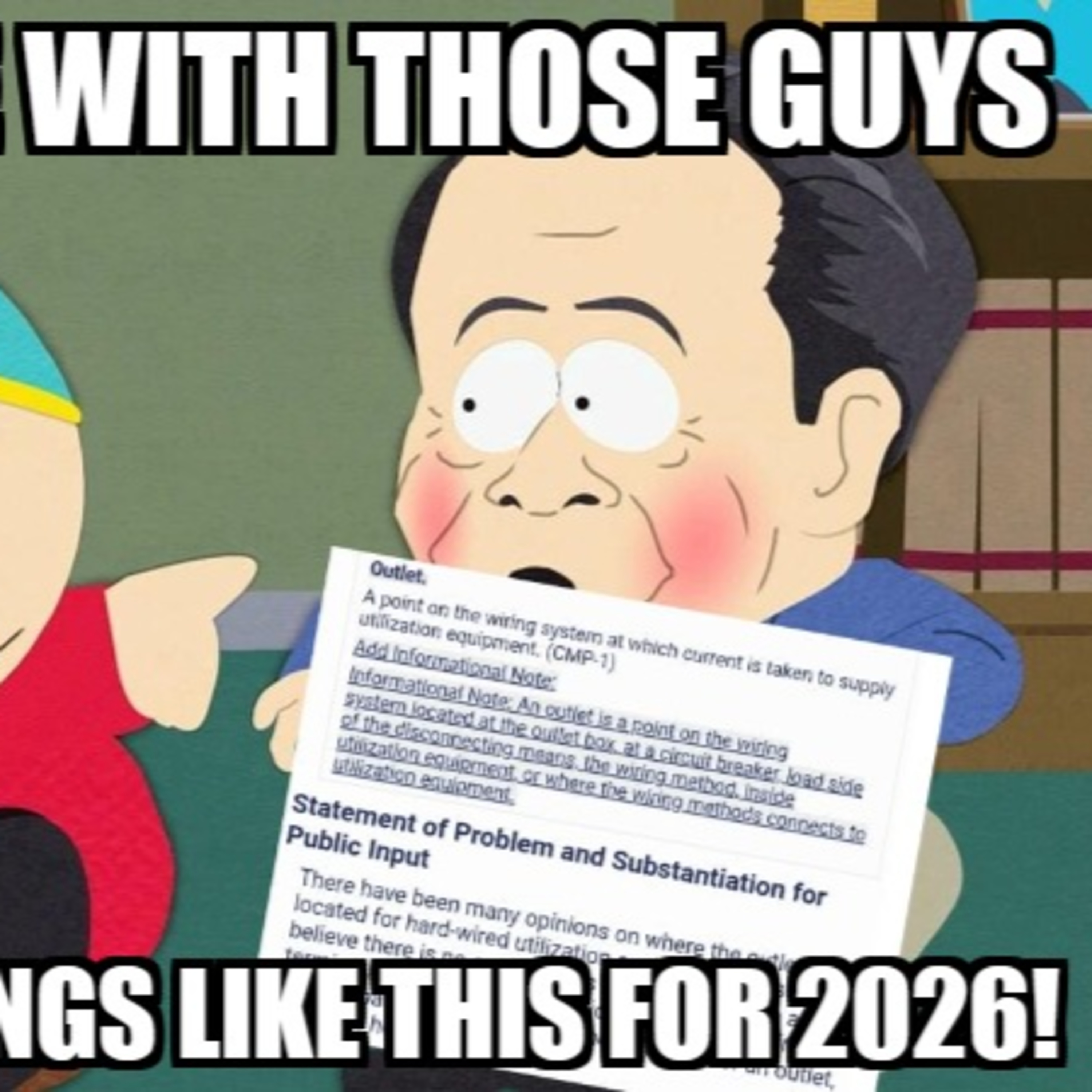 Changes for the 2026 NEC episode artwork
