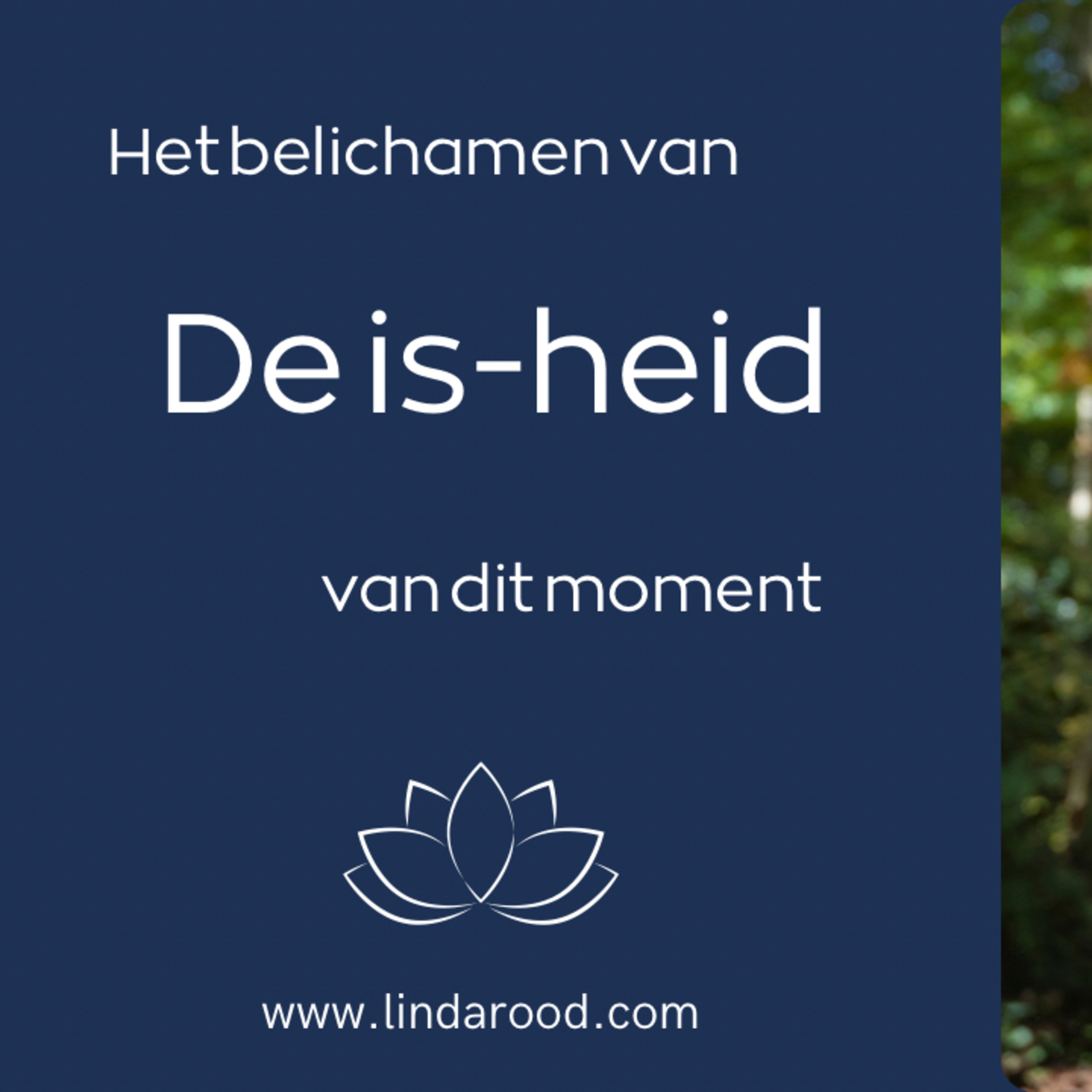 Het belichamen van de is-heid