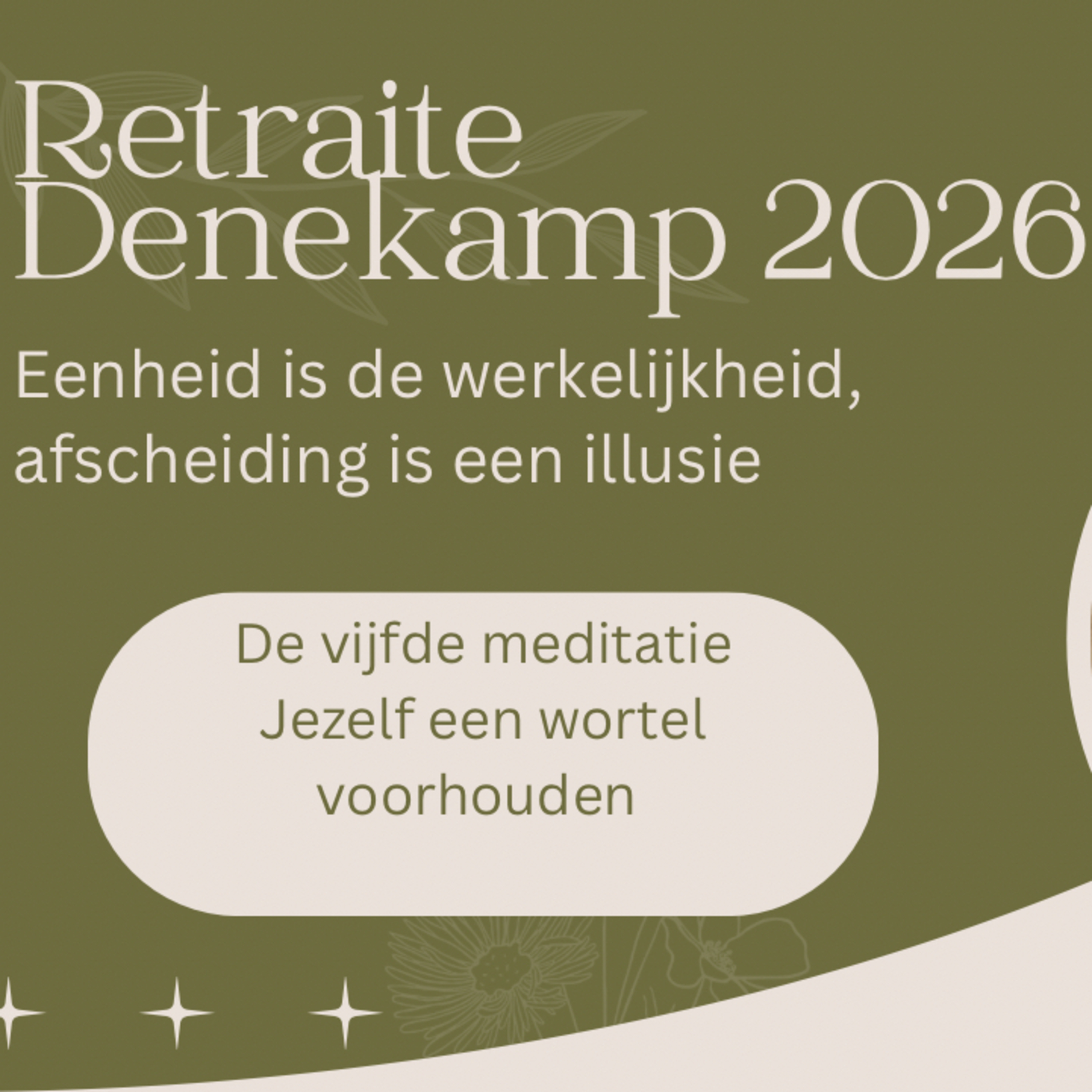 Jezelf een wortel voorhouden, de vijfde meditatie uit de retraite in Denekamp 2026  episode artwork