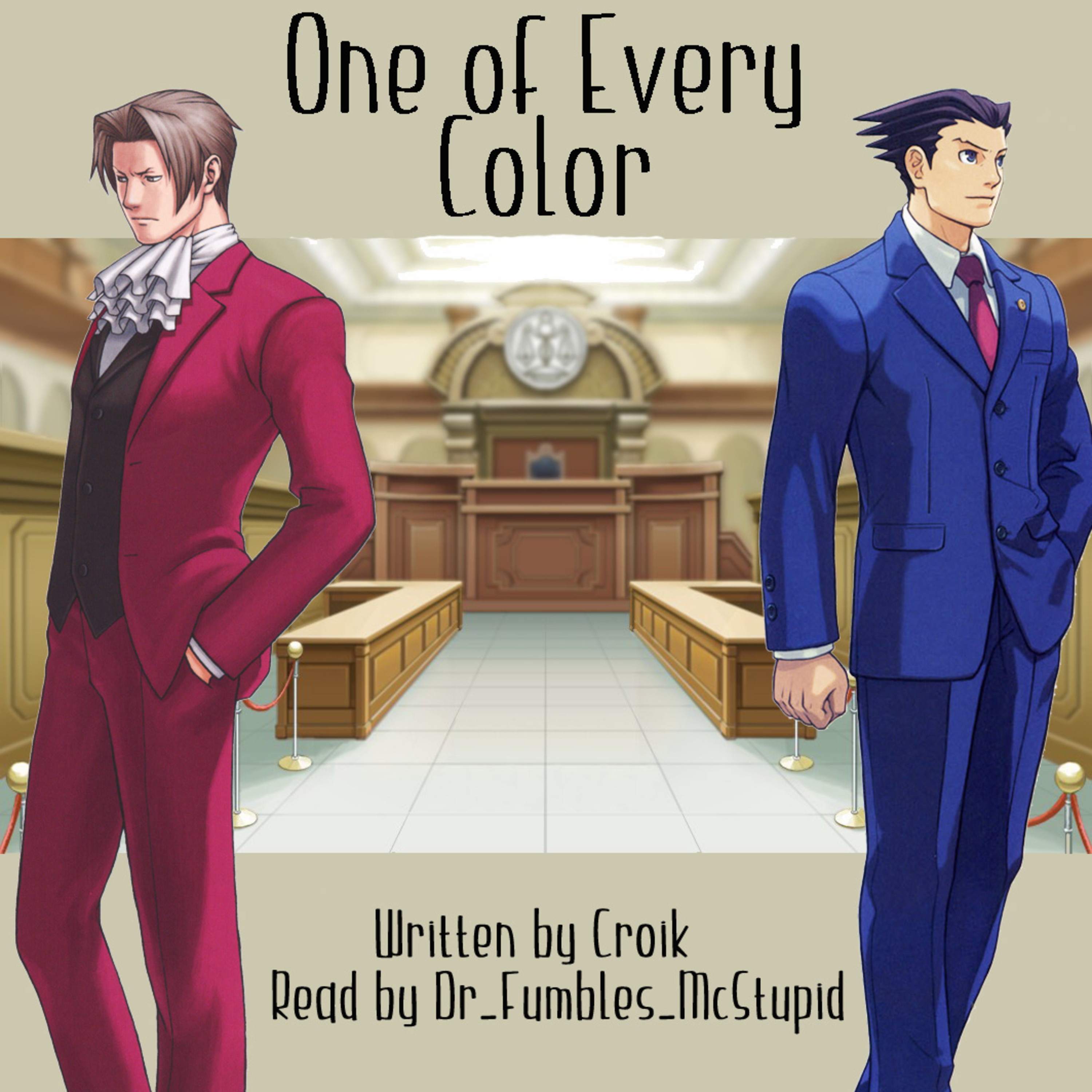 Ace Attorney - One of every color - chapter 01 episode artwork