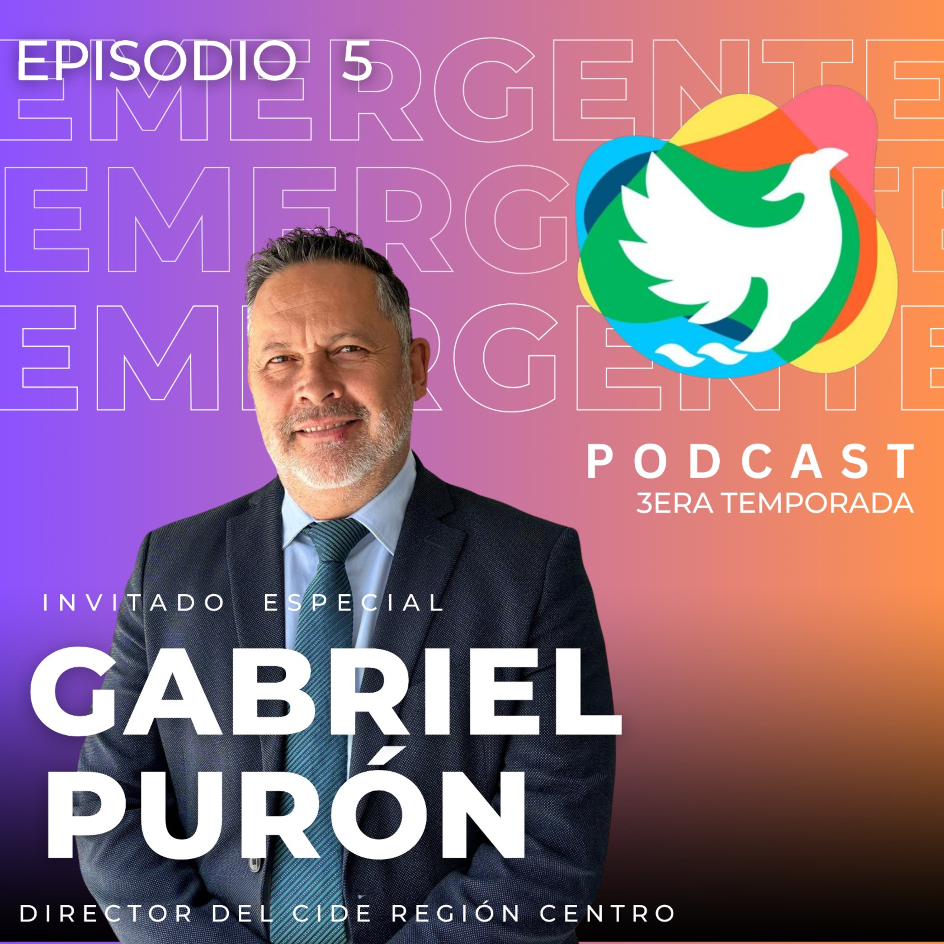 T3. Episodio 5: Gabriel Purón - Director del CIDE, Región Centro episode artwork