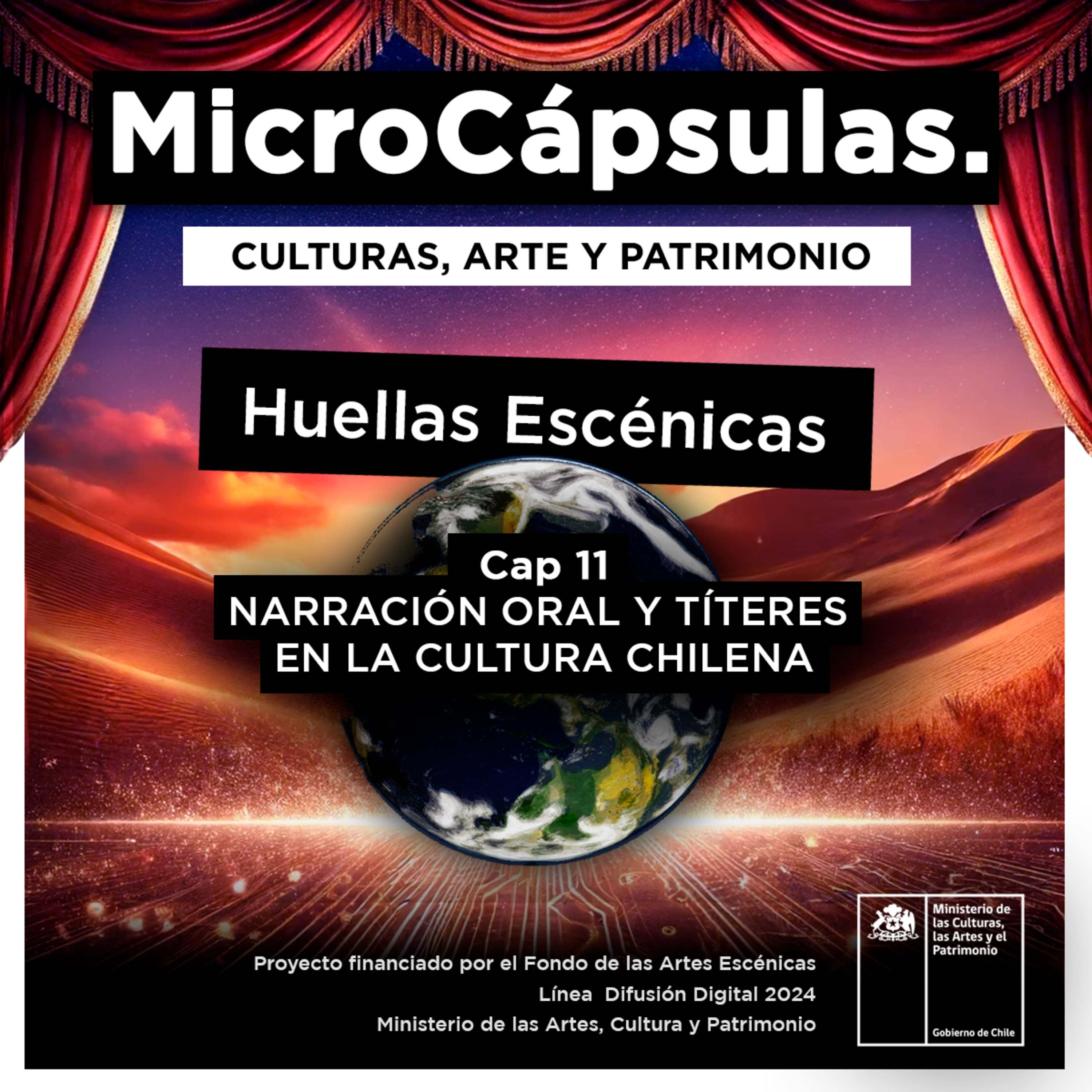 HUELLAS ESCÉNICAS 11: NARRACIÓN ORAL Y TÍTERES EN LA CULTURA CHILENA episode artwork