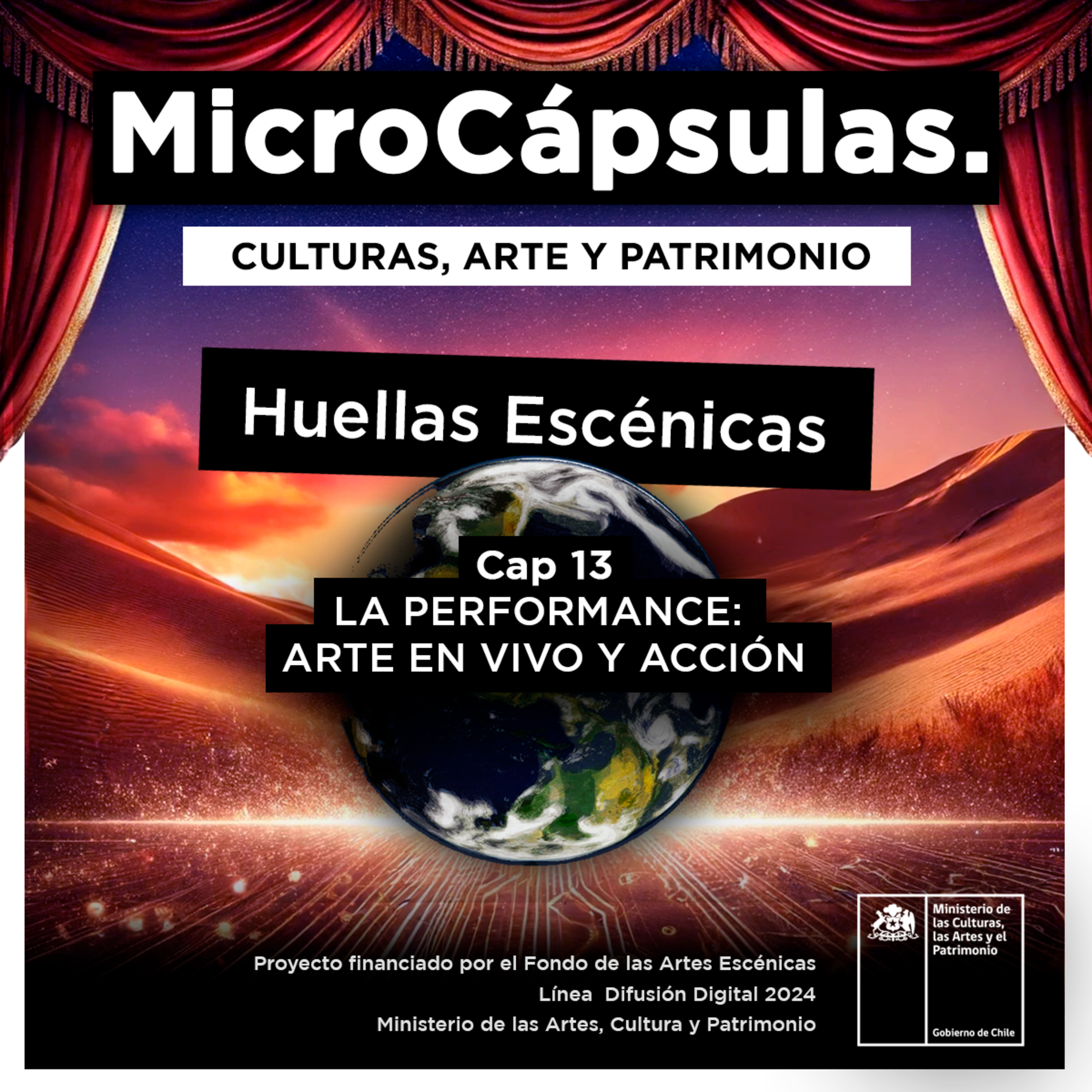 HUELLAS ESCÉNICAS 13: LA PERFORMANCE: ARTE EN VIVO Y ACCIÓN episode artwork