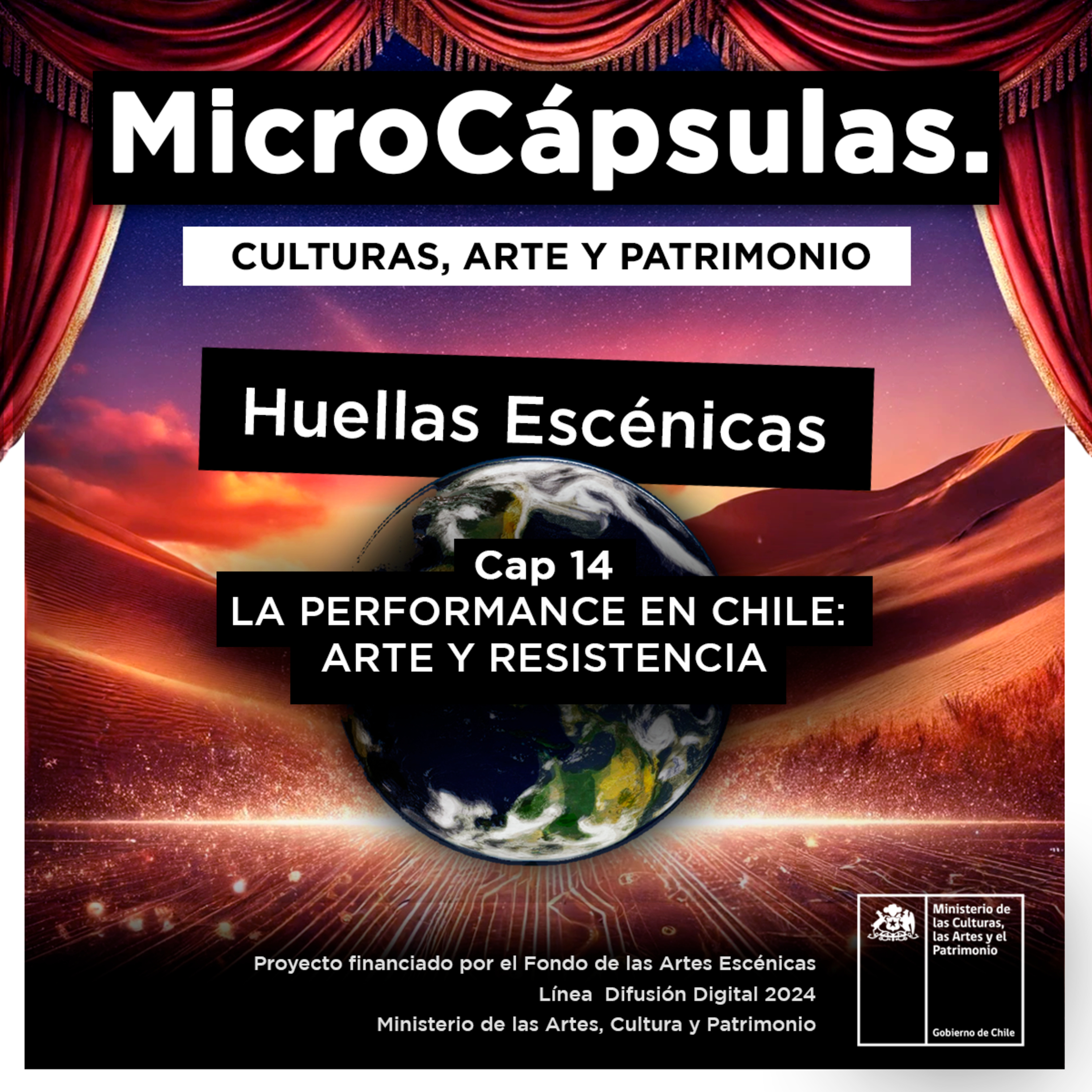 HUELLAS ESCÉNICAS 14: LA PERFORMANCE EN CHILE: ARTE Y RESISTENCIA episode artwork