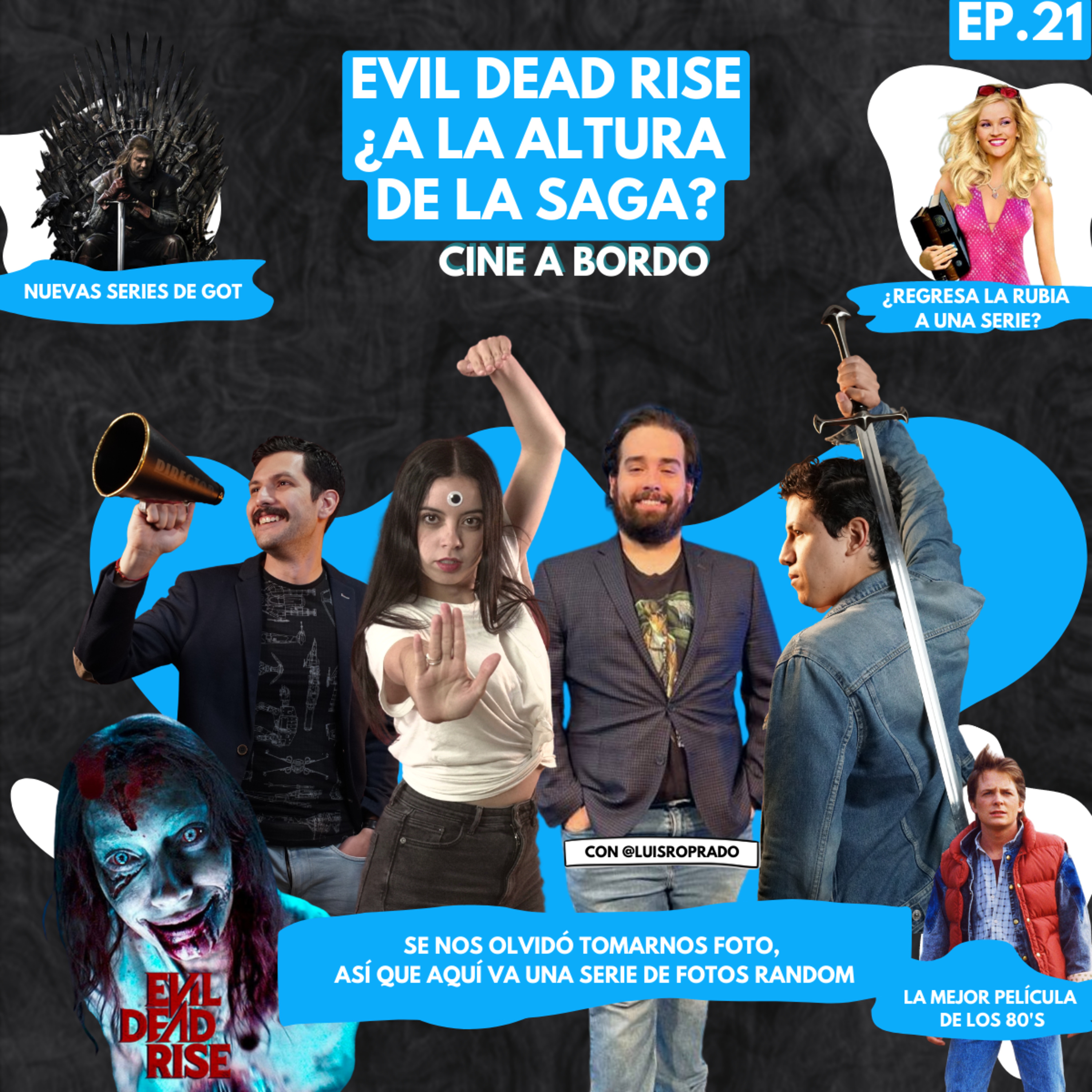 El doble de Ibai en el podcast | Noticias, reseñas estrenos y más | Cine a Bordo T.4 - E.21 episode artwork