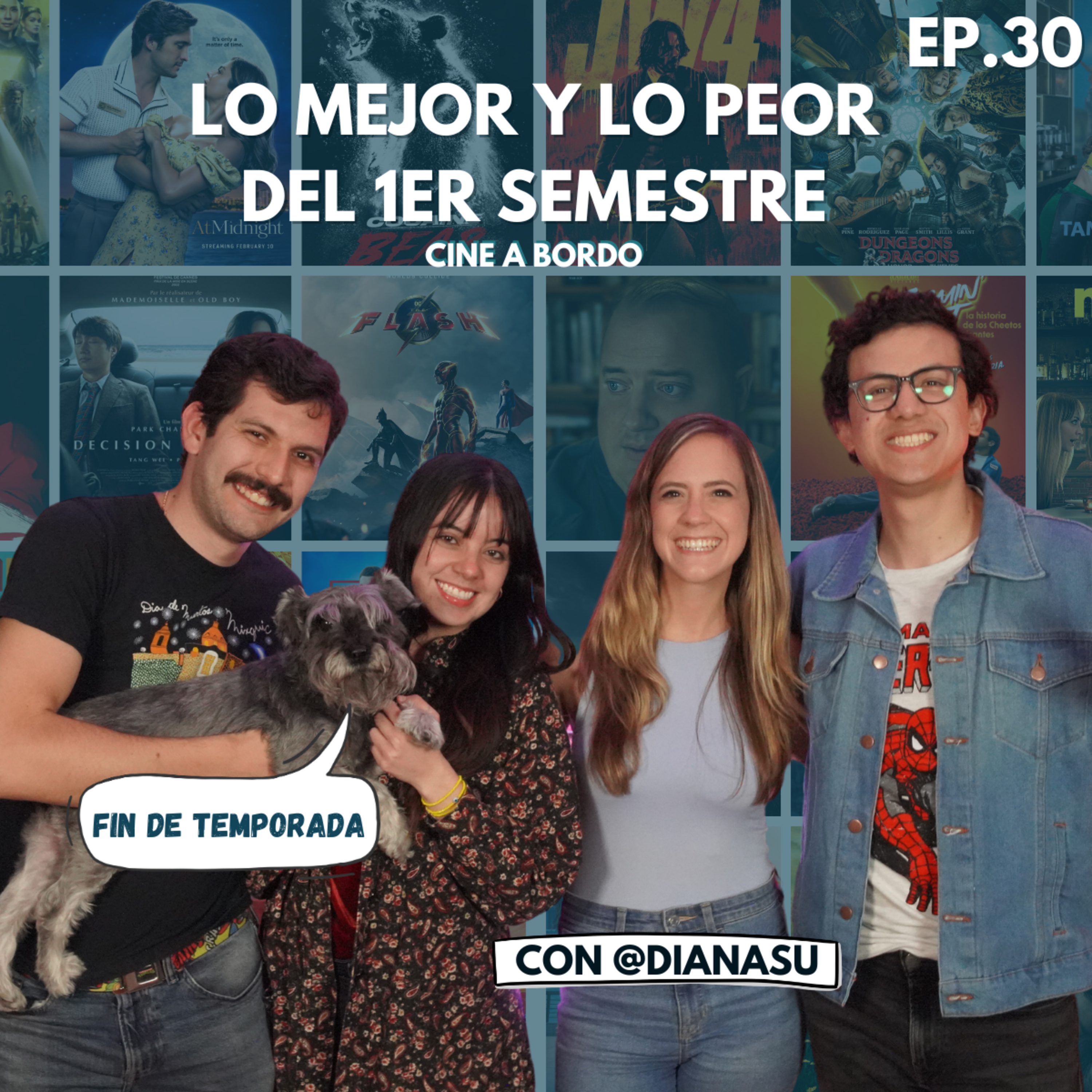 CORTE DE CAJA 2023 | NUESTRA CLASIFICACIÓN DEL 1ER SEMESTRE DEL 2023 CON DIANA SU | CINE A BORDO EP. 30 episode artwork
