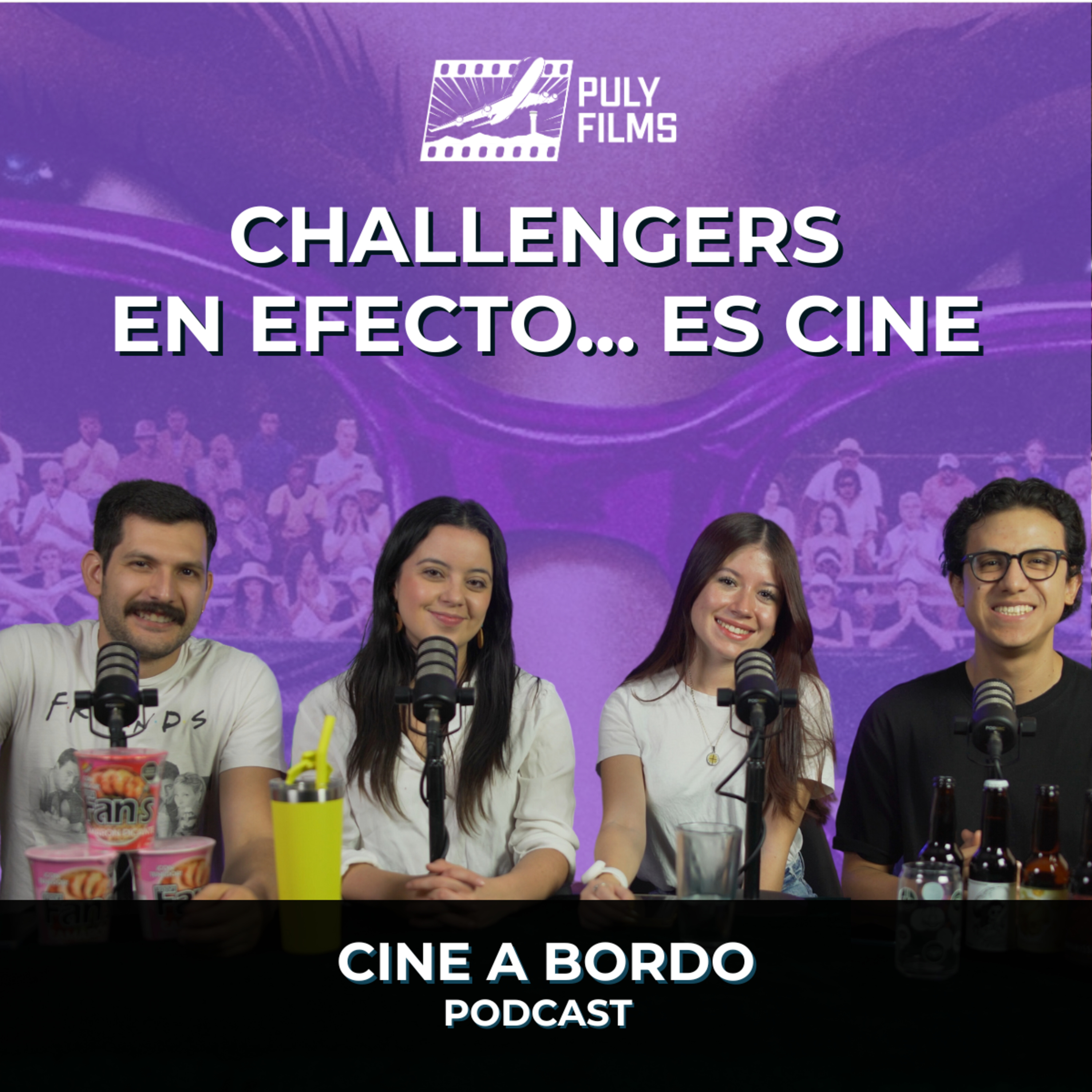 CHALLENGERS Y LA RED SOCIAL 2 | CINE A BORDO E.26 T5 episode artwork