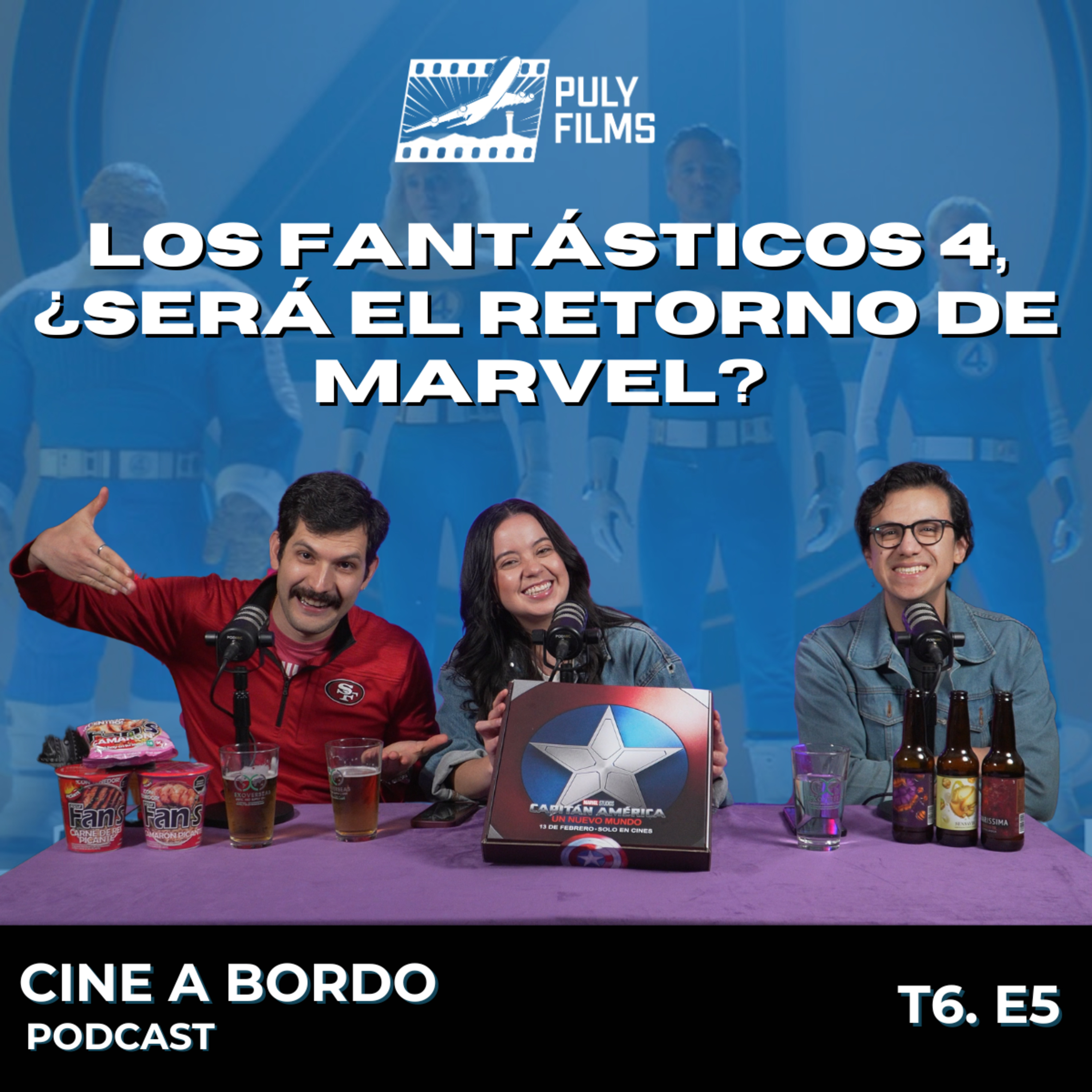 Estreno de trailers y Emilia Pérez se sigue hundiendo | CINE A BORDO T6 E5 episode artwork