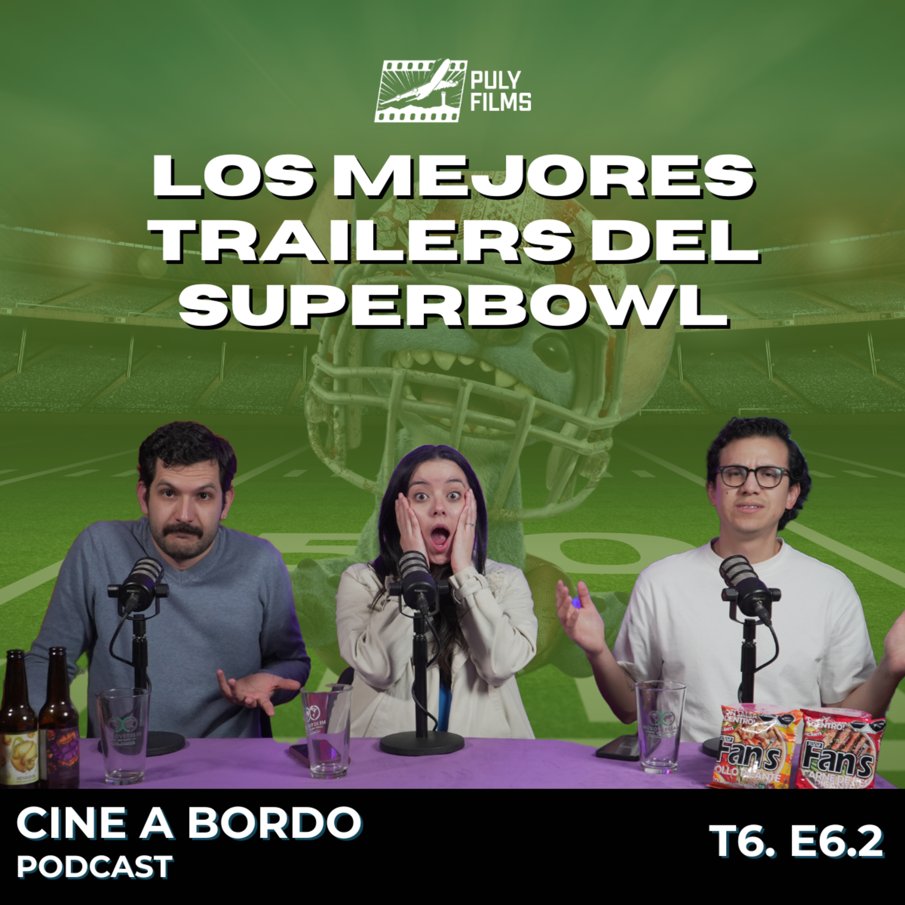 Superbowl, premios y estrenos de San Valentin | Cine a Bordo T6 E 6.2 episode artwork