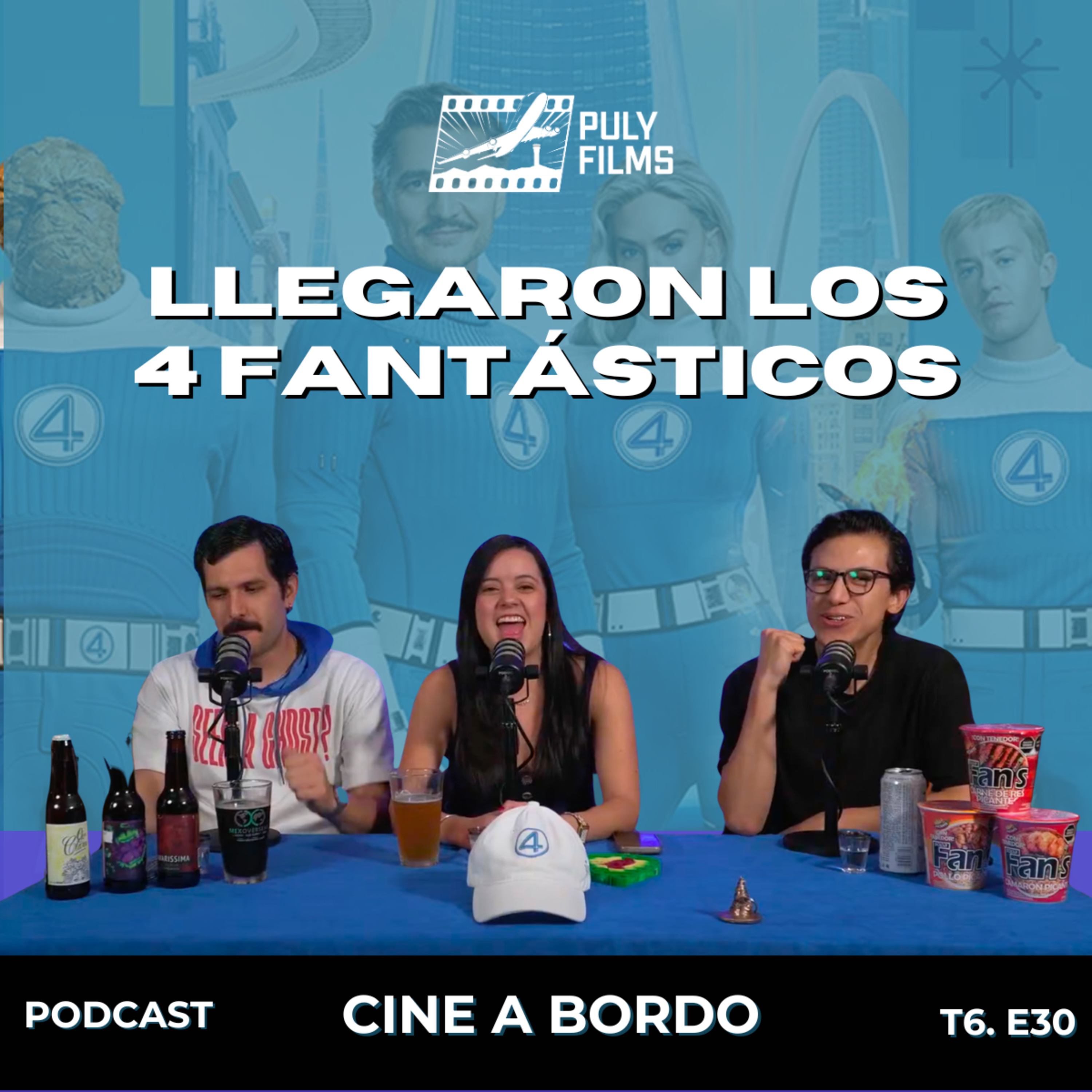 Cuatro Fantásticos, Together y mucho más | Cine a Bordo T6 E30