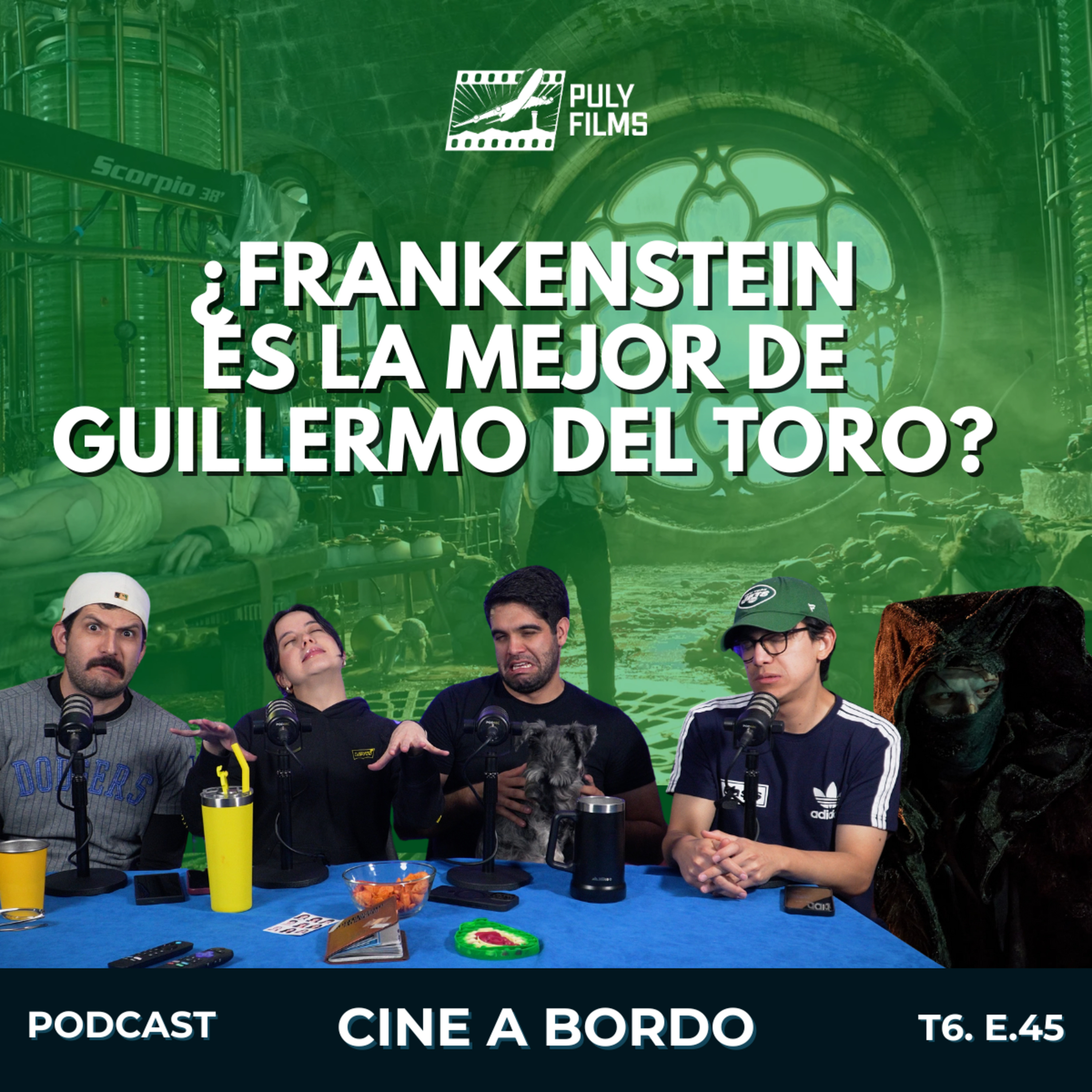 ¿Frankenstein podría ser la obra maestra de Guillermo del Toro? | CINE A BORDO T6 E45