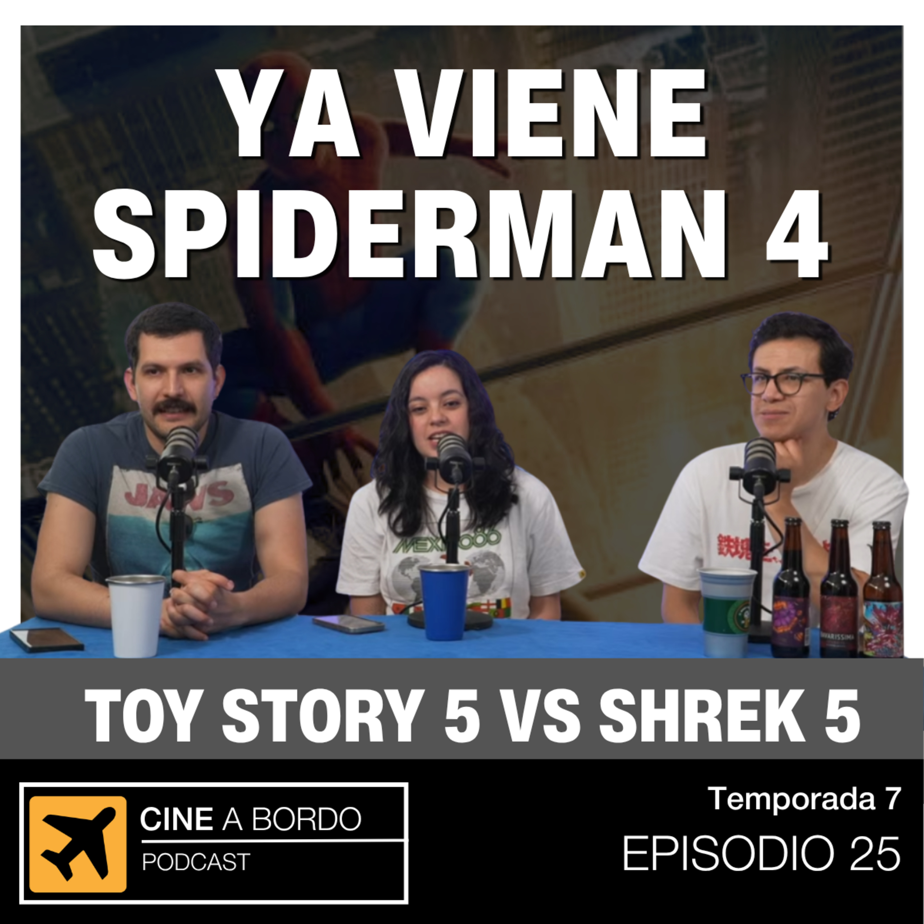 TOY STORY SORPRENDE, SHREK ¨TAMBIÉN¨ | Cine A Bordo T07 E25