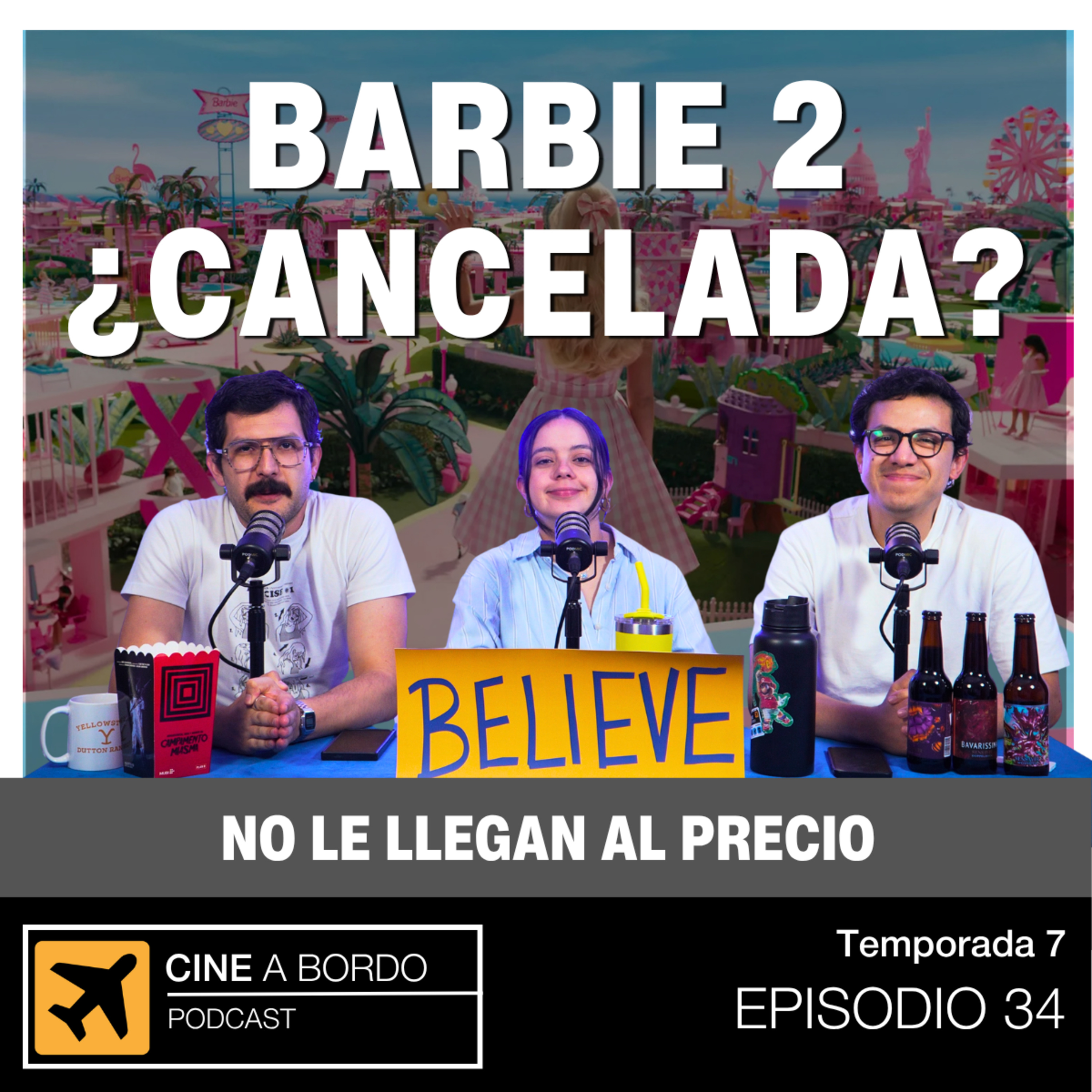¿Barbie 2 cancelada? + El nuevo proyecto de Alfonso Cuarón | Cine a Bordo Ep. 34 episode artwork