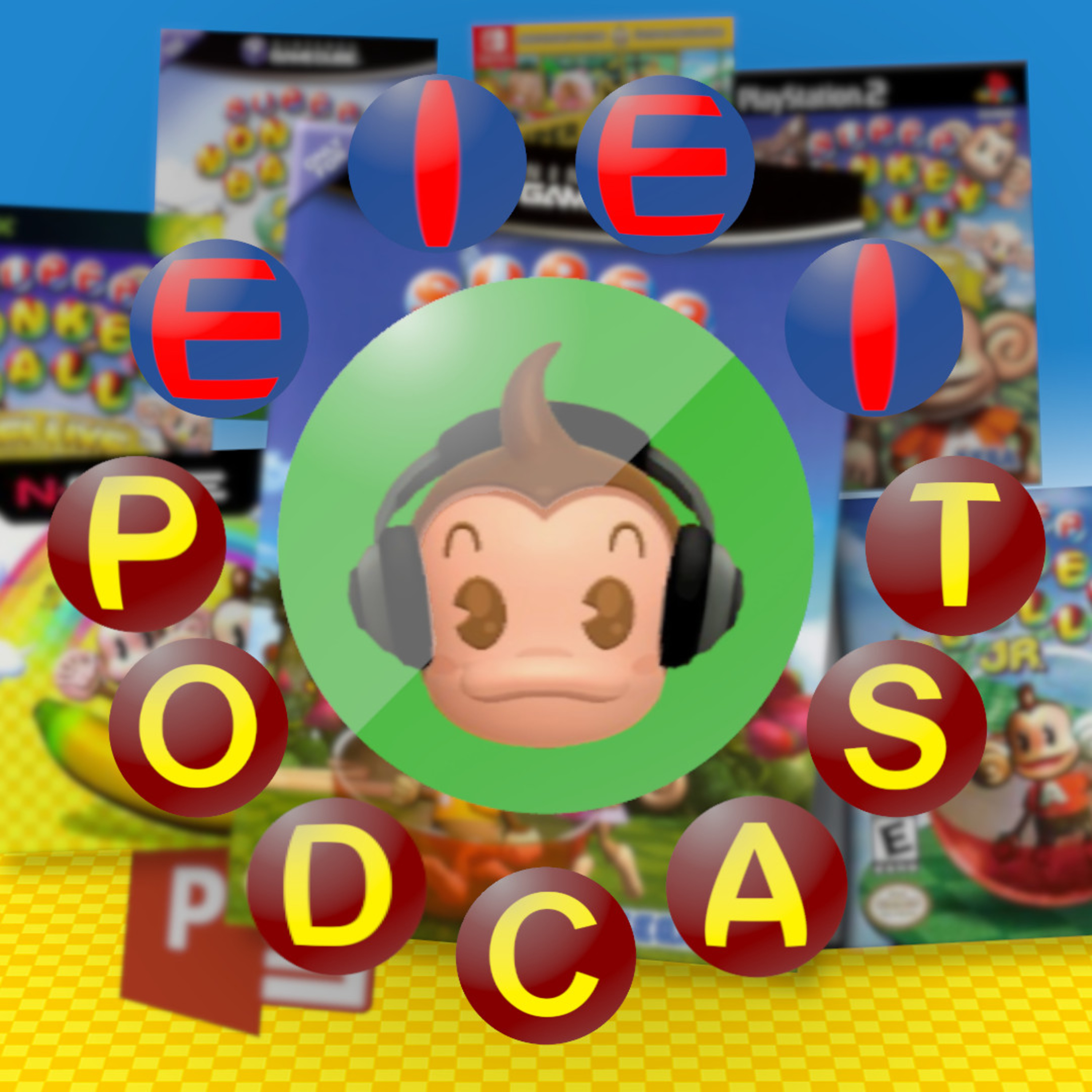 Attempting to talk about Super Monkey Ball | Ei Ei Podcast episode artwork