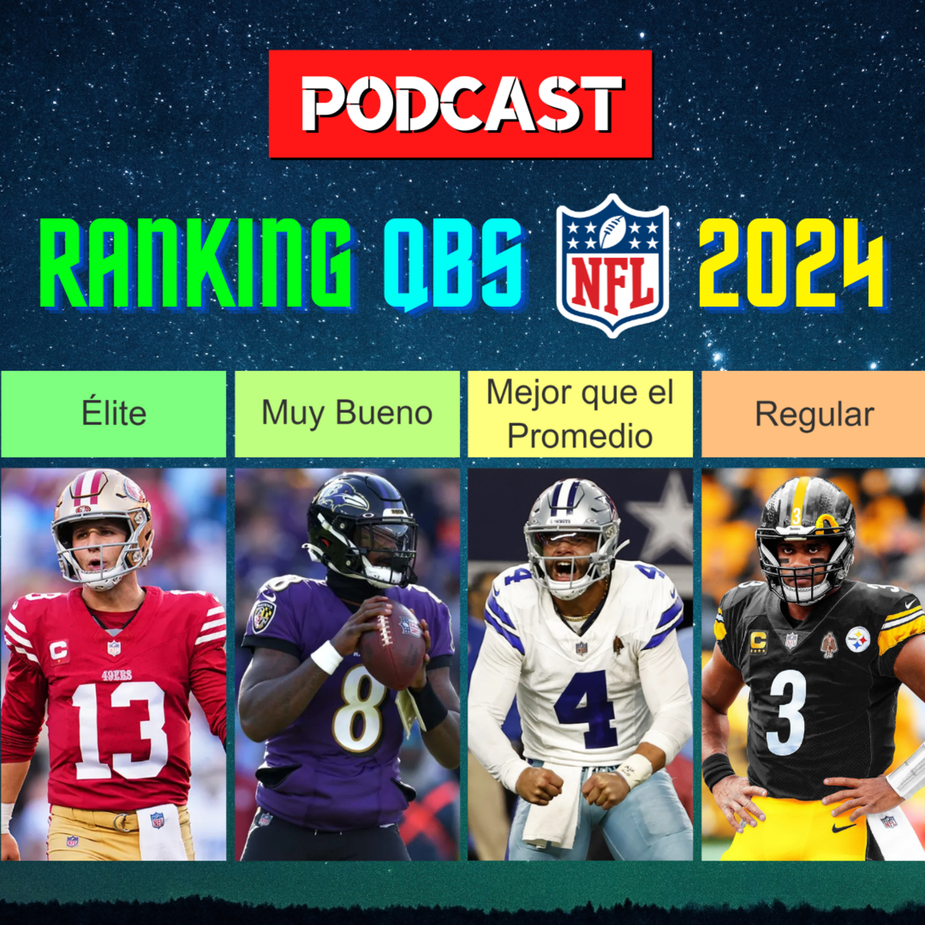 RANKING de TODOS los QB de la NFL 2024 episode artwork