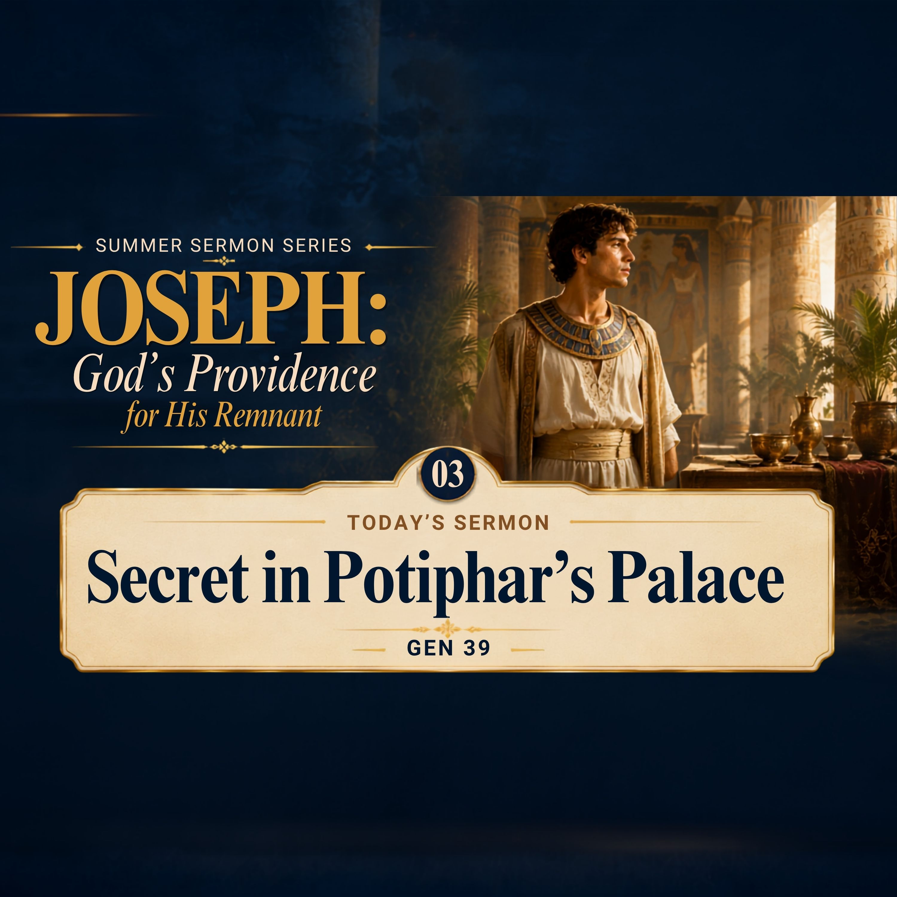 Garland Faith SDA Church Sermons - Secret in Potiphar’s Palace - Pastor Sean Harris episode artwork