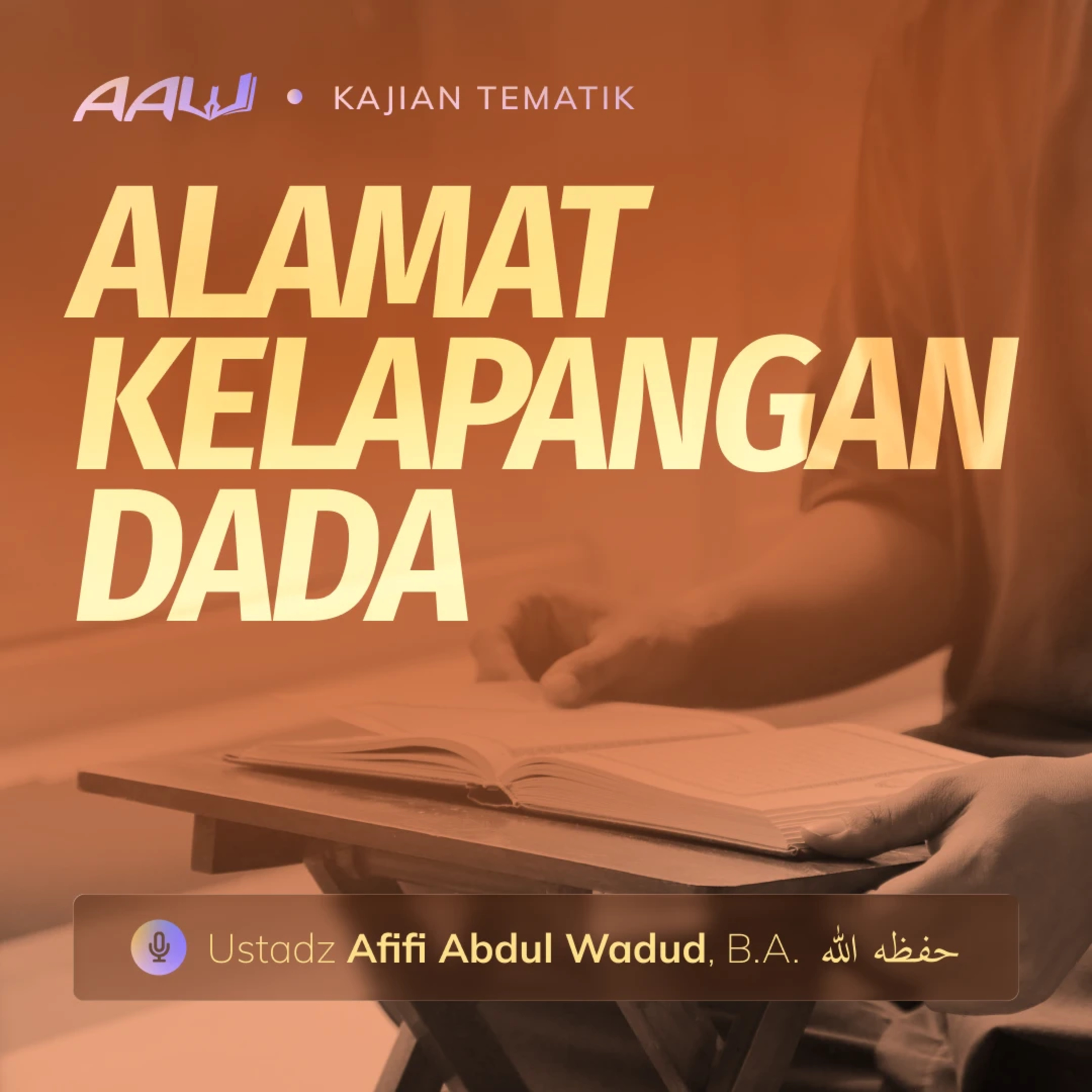 Ustadz Afifi Abdul Wadud, B.A