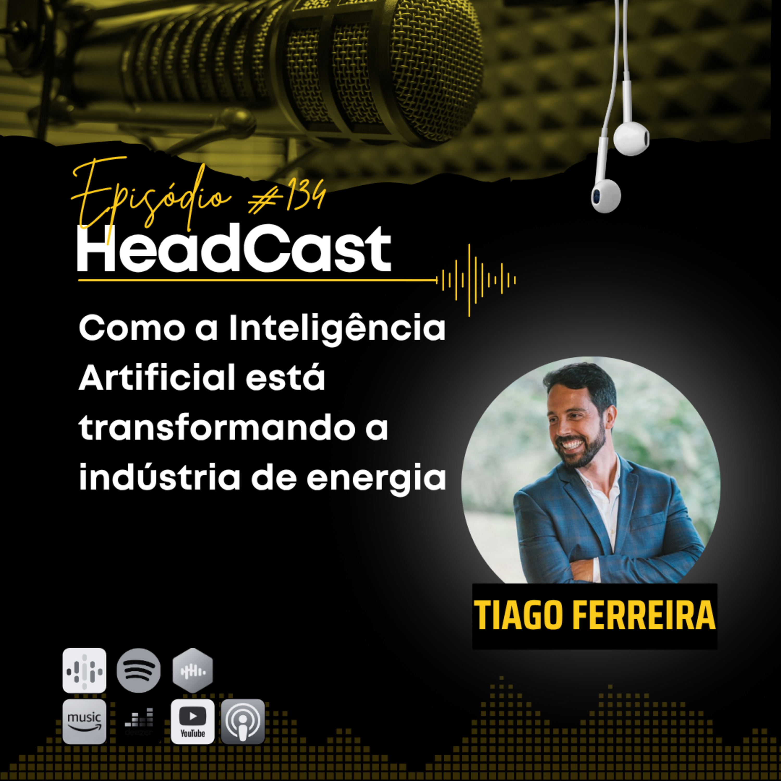 #134 Como a Inteligência Artificial está transformando a indústria de energia episode artwork